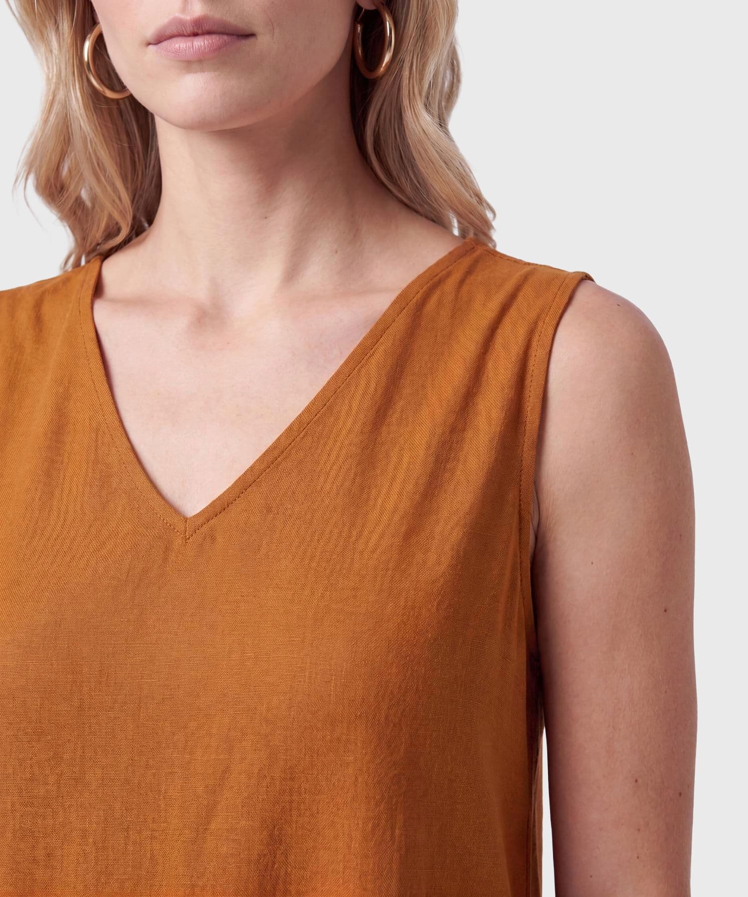Vestido Emilia Suave café para mujer, vista 3