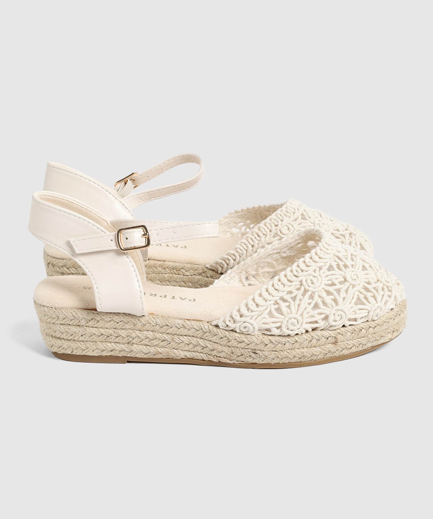 Zapatos Dorada Suave blanco para mujer, vista 2