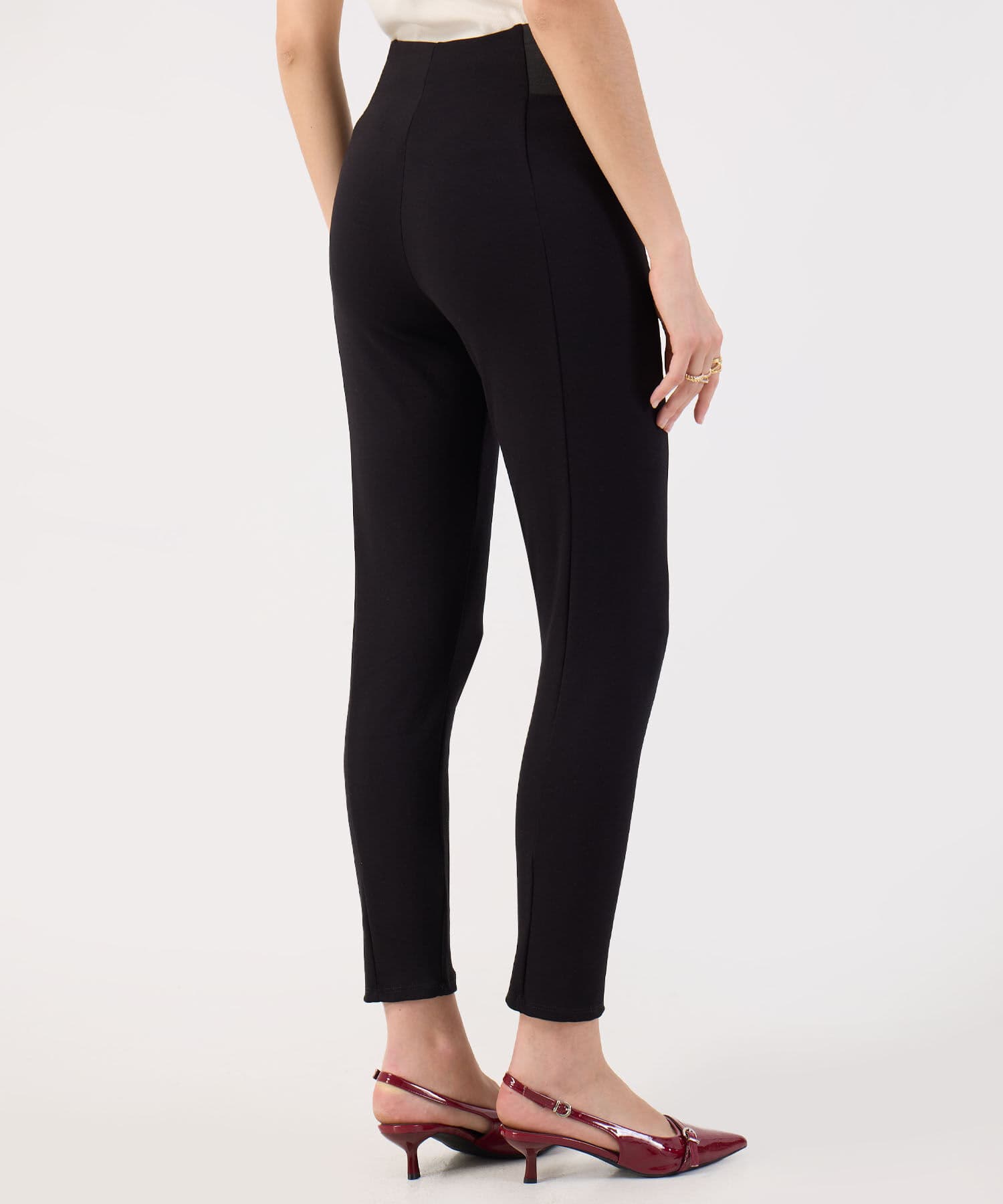 Camiseta Calima Esencial negro para mujer, vista 4