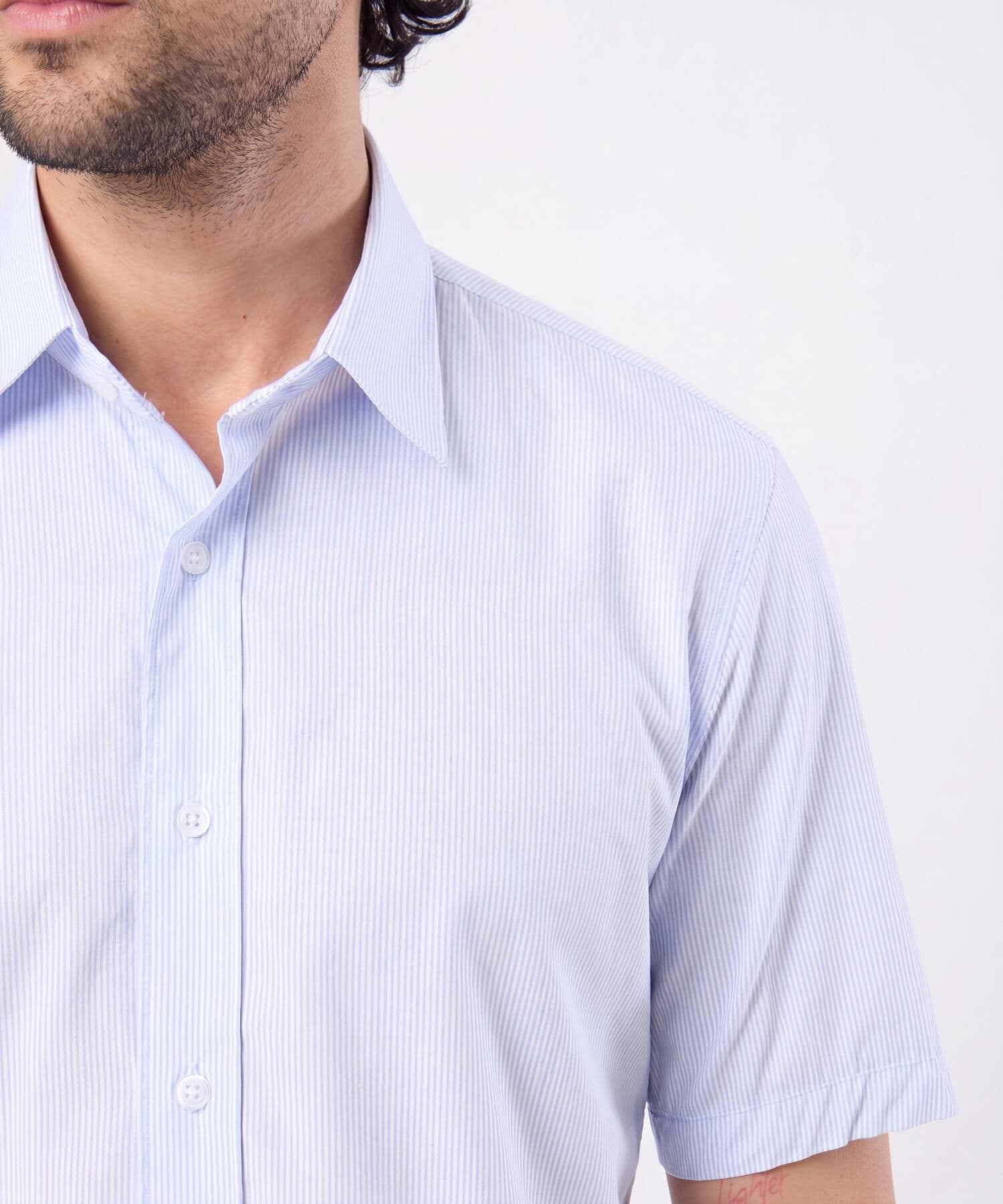 Camisa Sierra Urbano azul marino para hombre, vista 3
