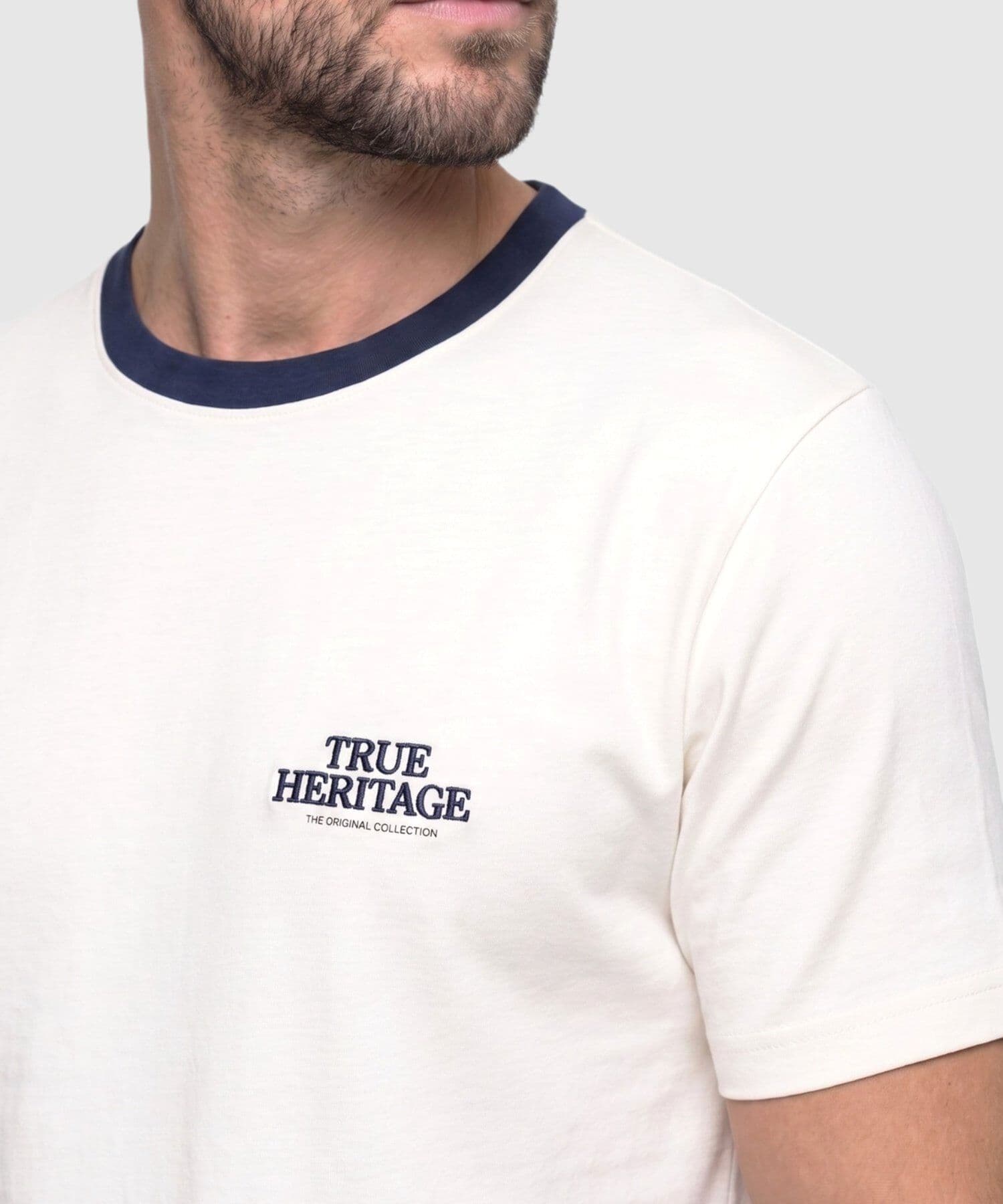 Camiseta Guayacán Edición Lino blanco para hombre, vista 3