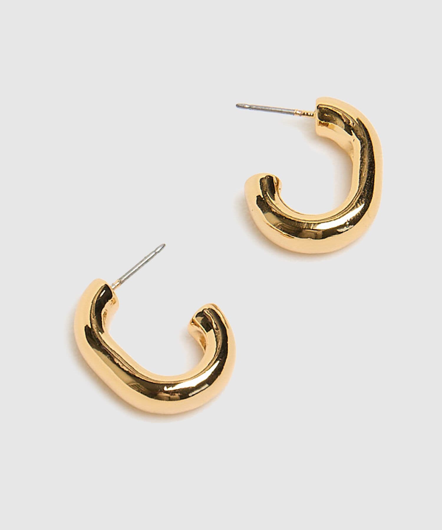 Aretes Solana Edición Índigo dorado para mujer, vista 2