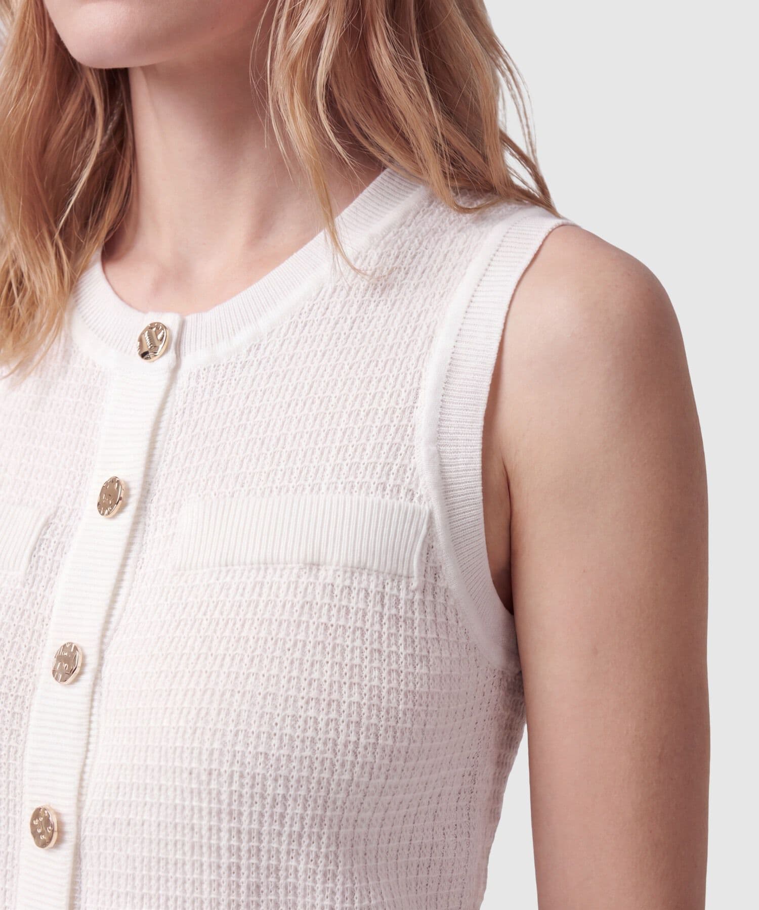 Buzo Brisa Edición Índigo blanco para mujer, vista 3