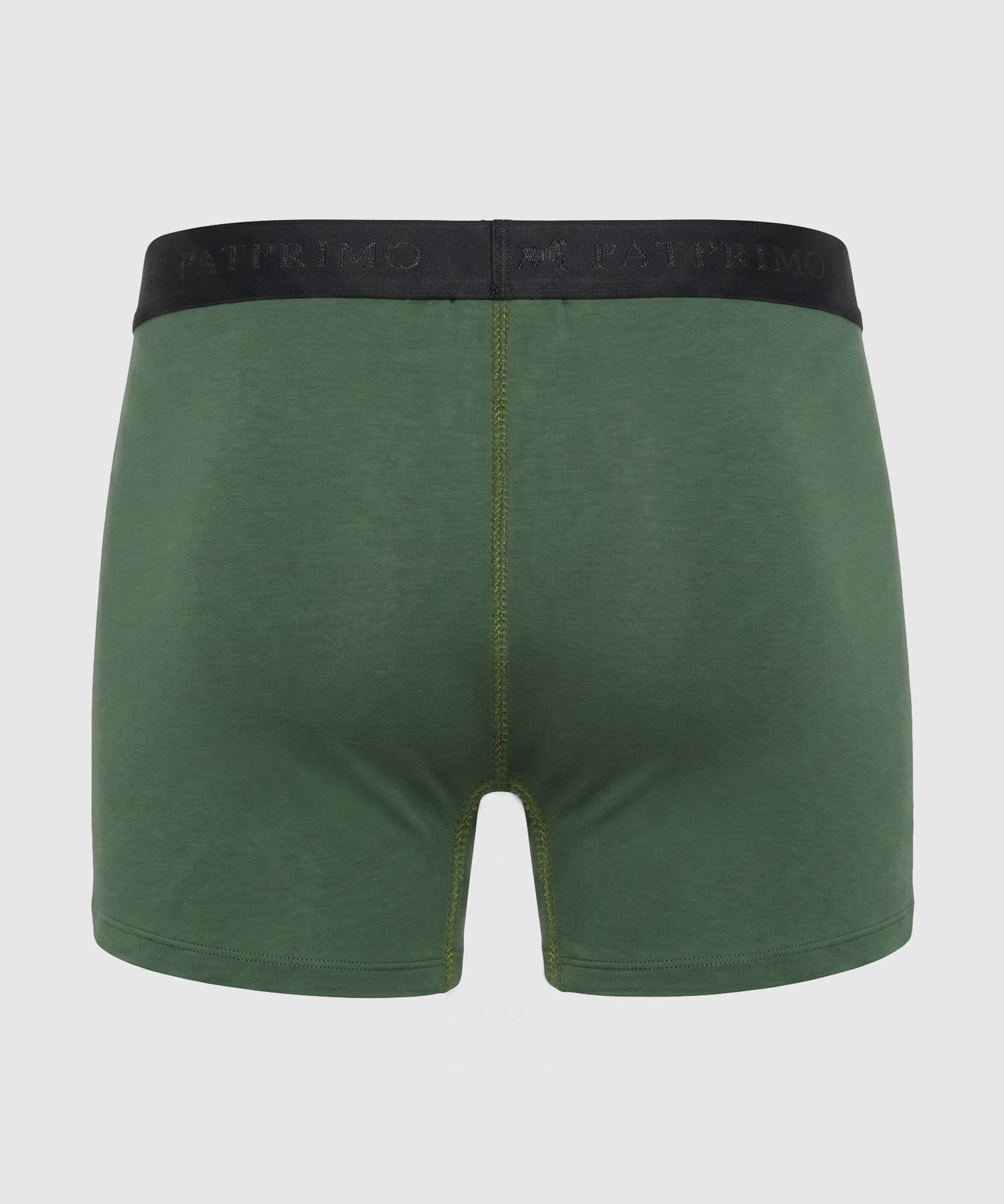 Ropa interior Encanto Fluido verde oliva para hombre, vista 3