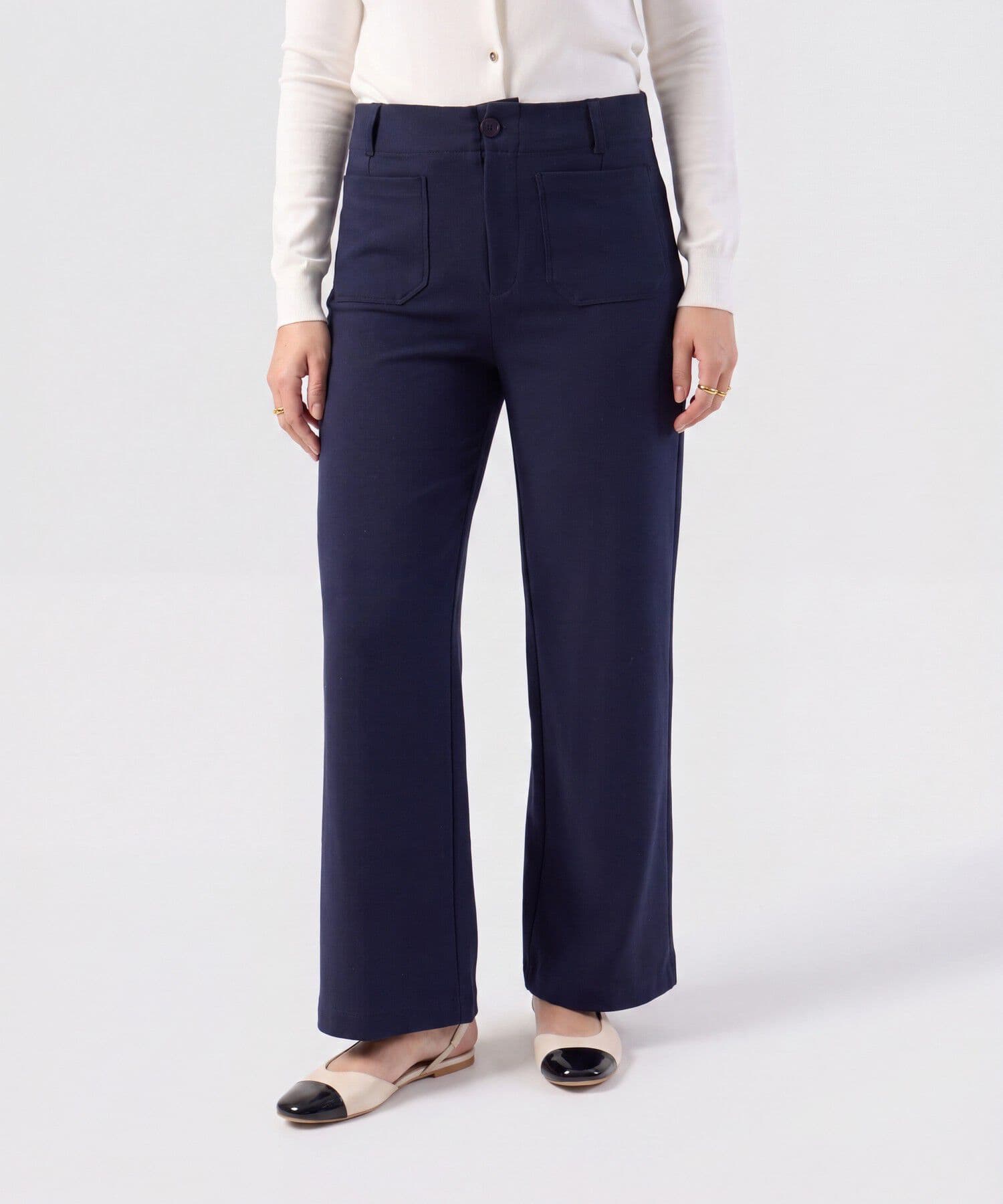 Pantalón Coral de Viaje azul marino para mujer, vista principal