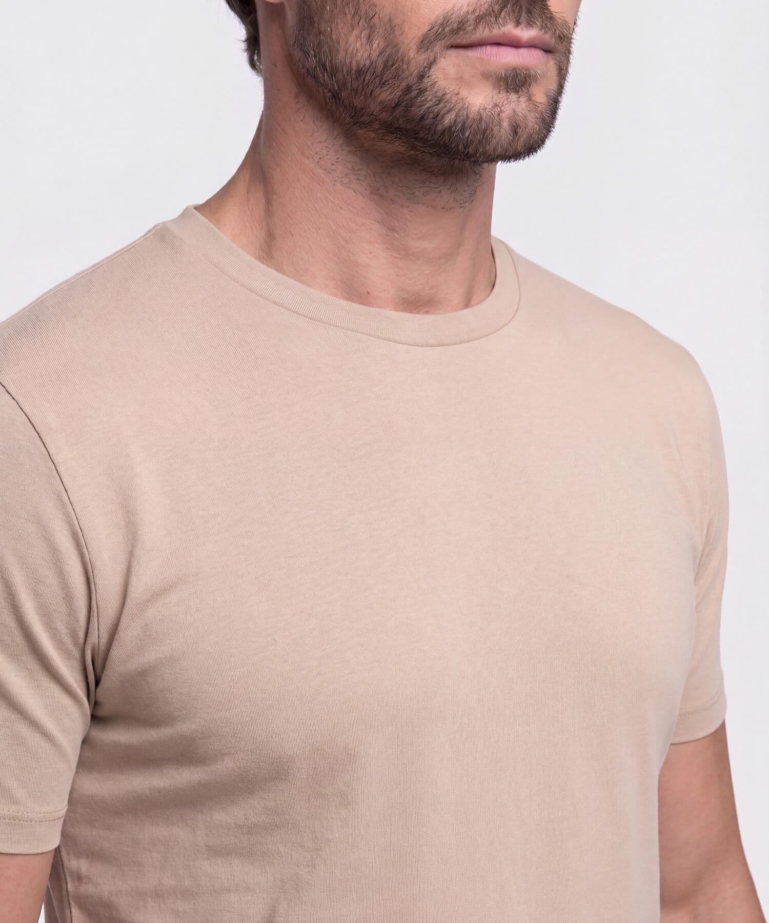 Camiseta Encanto de Viaje café para hombre, vista 3