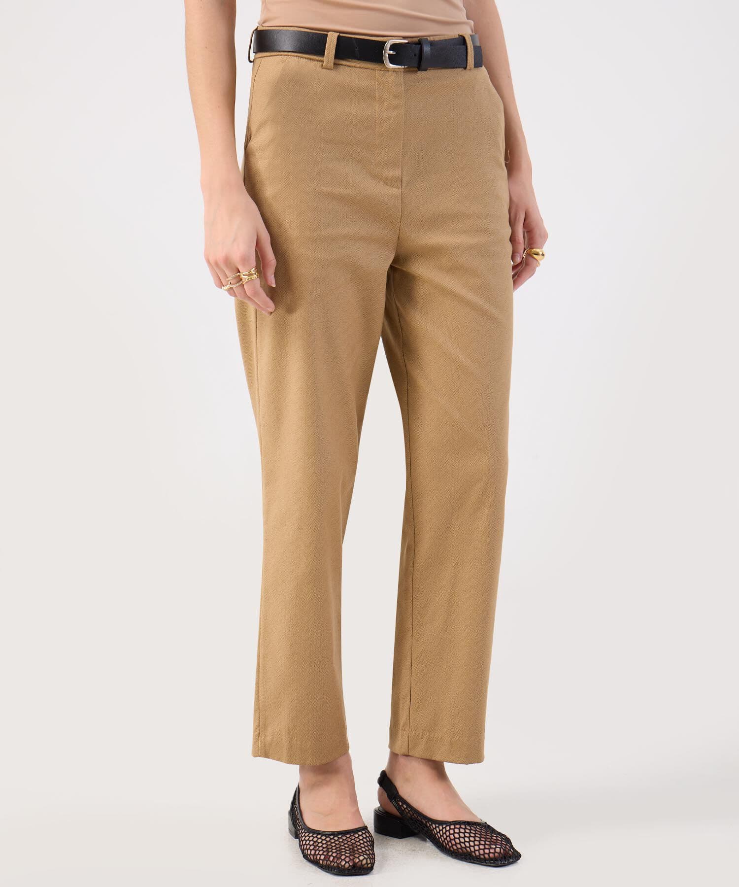 Pantalón Solana Natural arena para mujer, vista principal