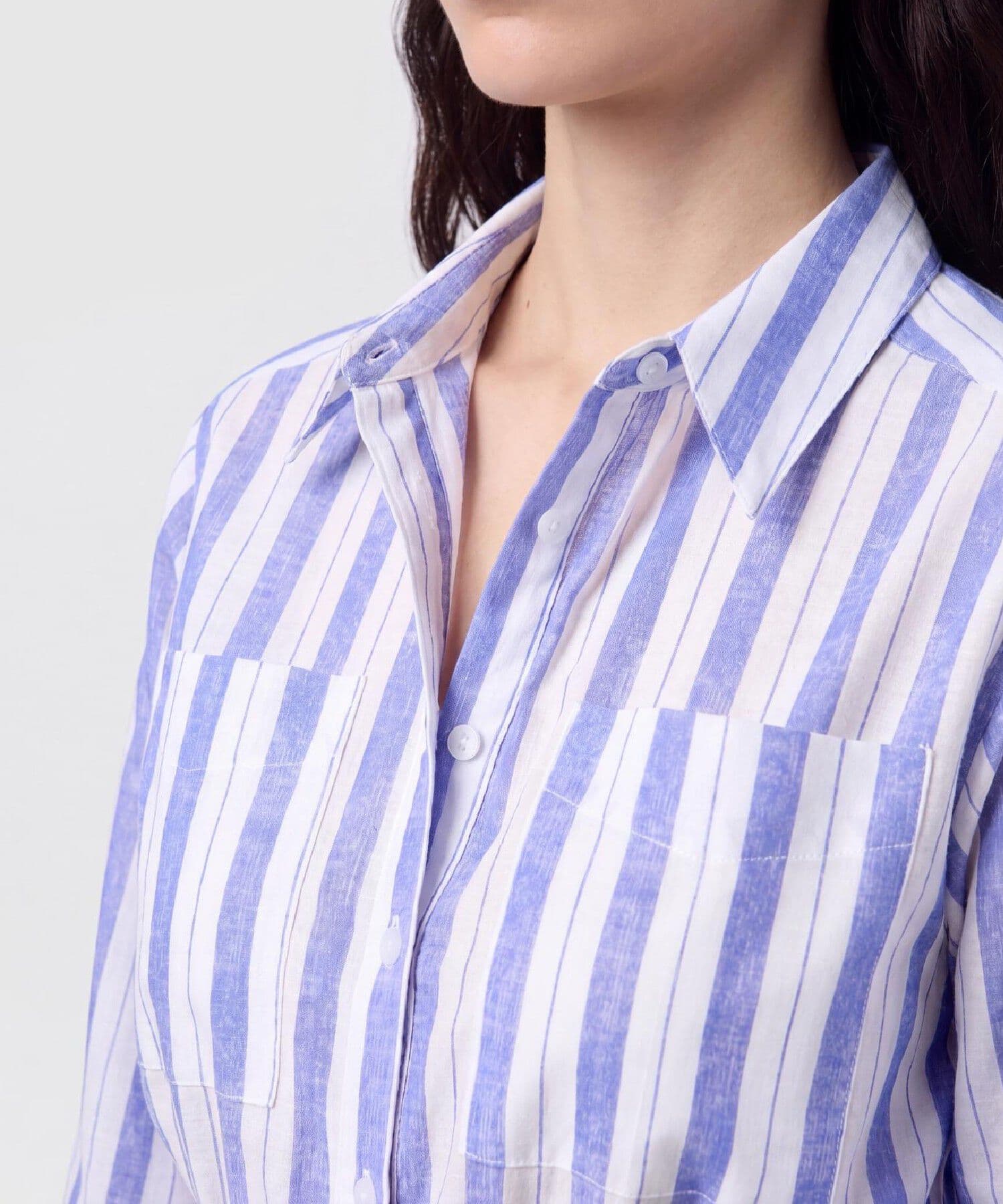Vestido Sabana de Viaje azul marino para mujer, vista 2