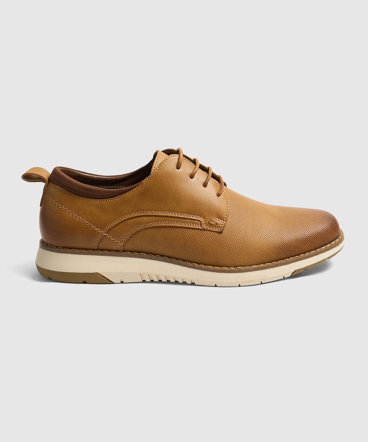 Zapatos Valentina Suave café para hombre, vista principal