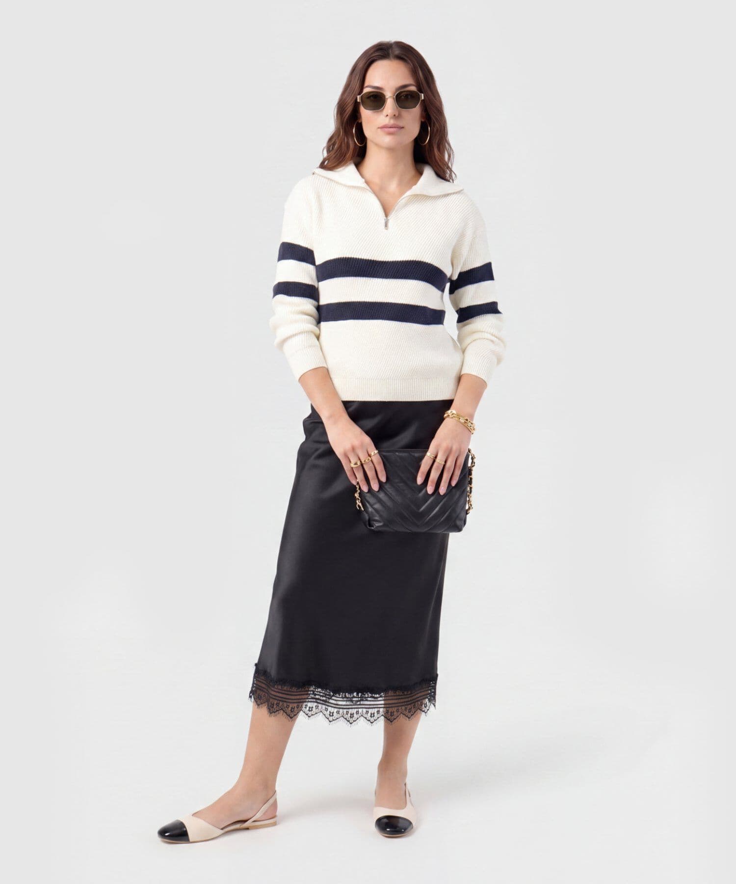 Buzo Marfil Urbano blanco para mujer, vista 2