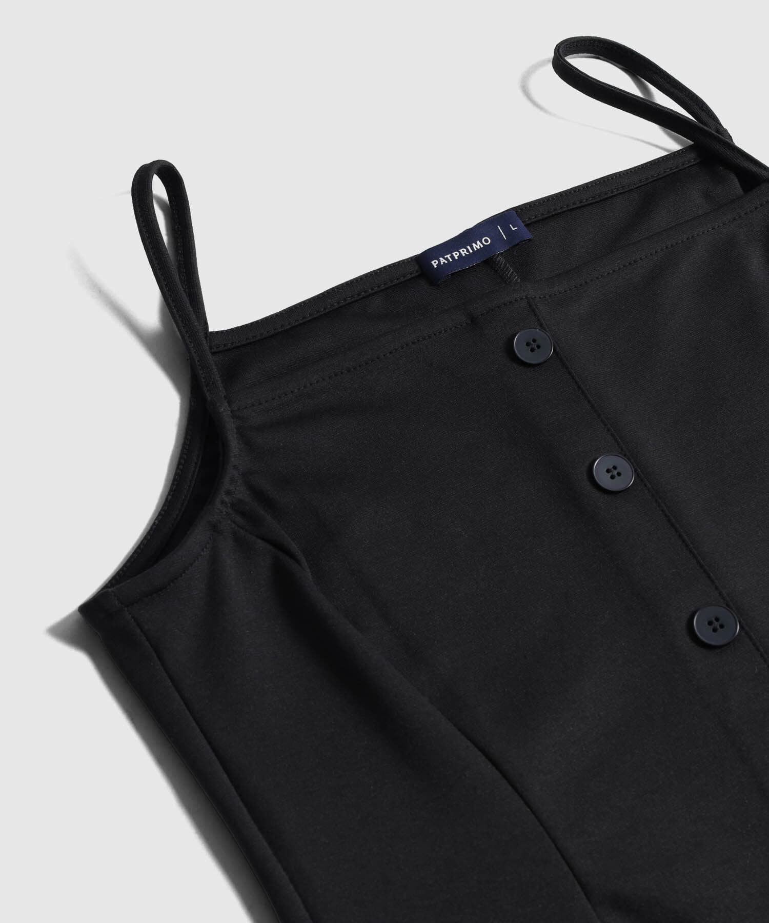 Camiseta Lumbre Urbano negro para mujer, vista 2