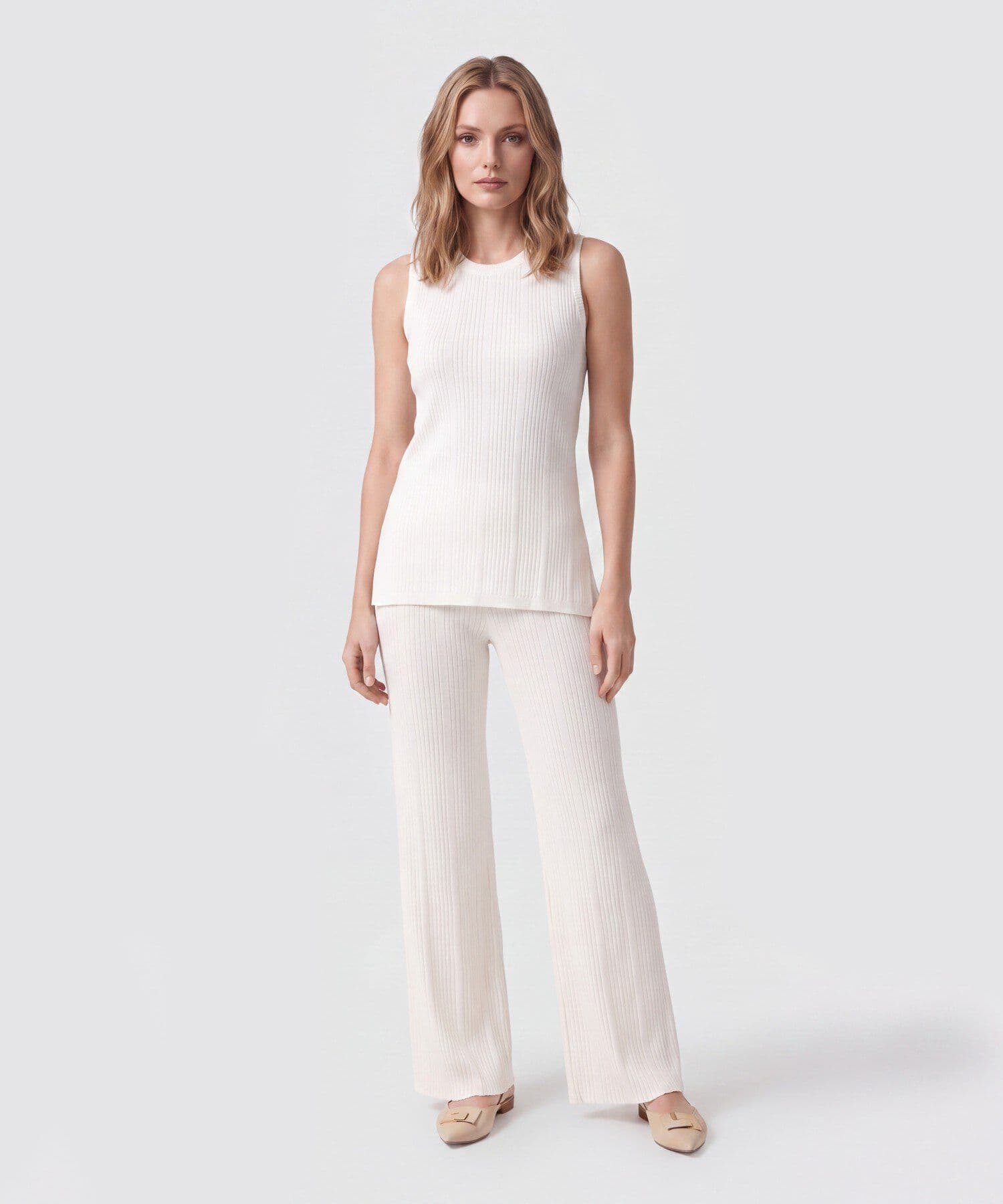 Pantalón Palma Clásico azul índigo para mujer, vista 2
