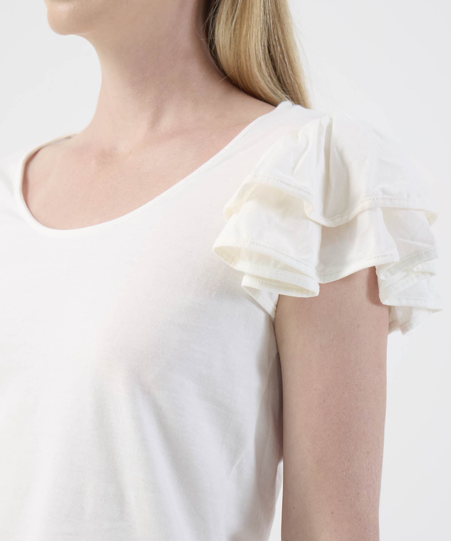 Blusa Renata Contemporáneo lila para mujer, vista 3