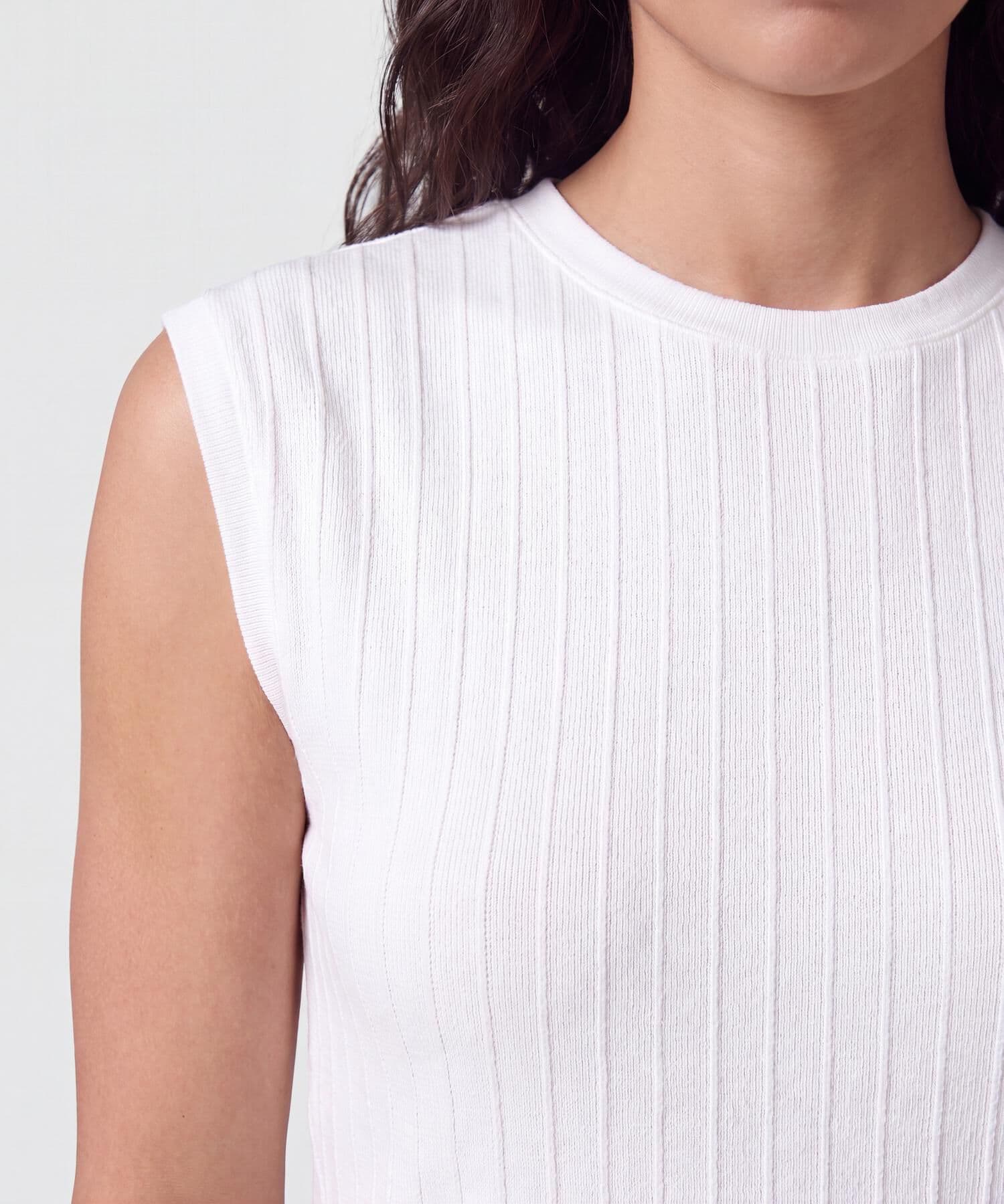 Camiseta Tierra Sastre blanco para mujer, vista 3
