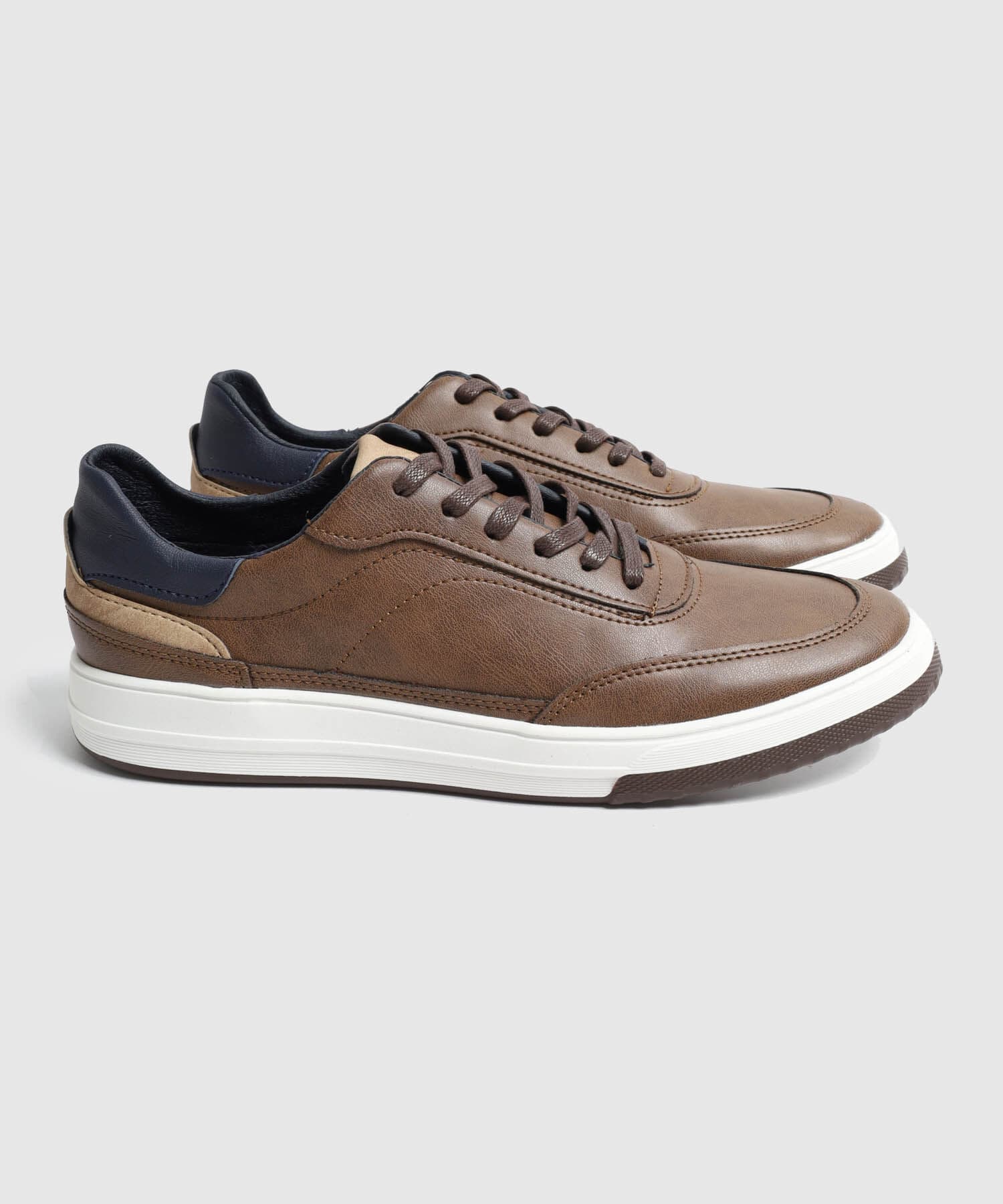 Zapatos Flora Contemporáneo café para hombre, vista 2