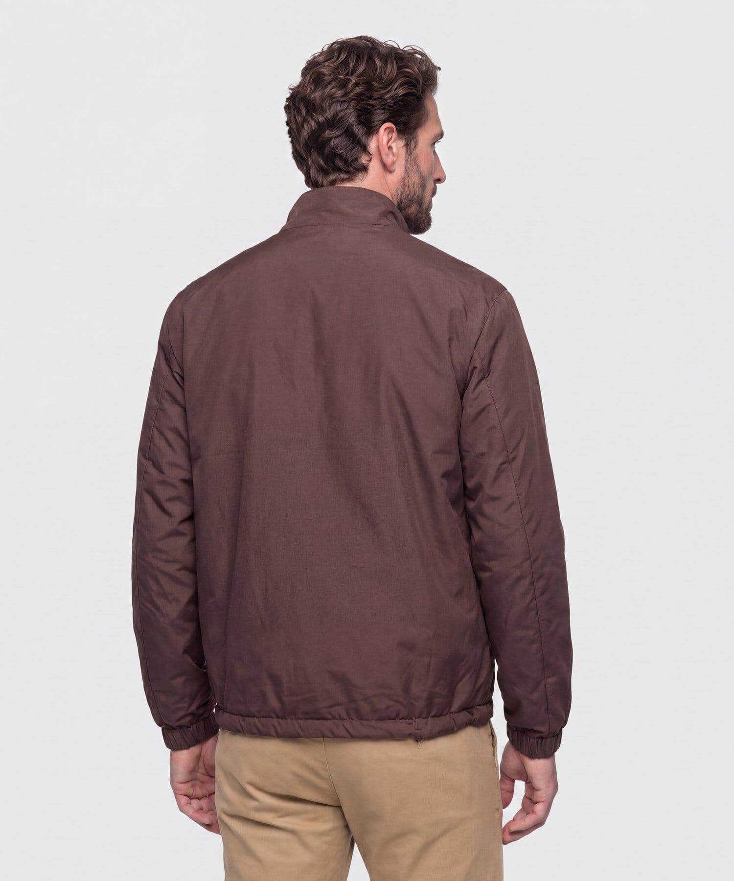 Chaqueta Palma Urbano café para hombre, vista 4
