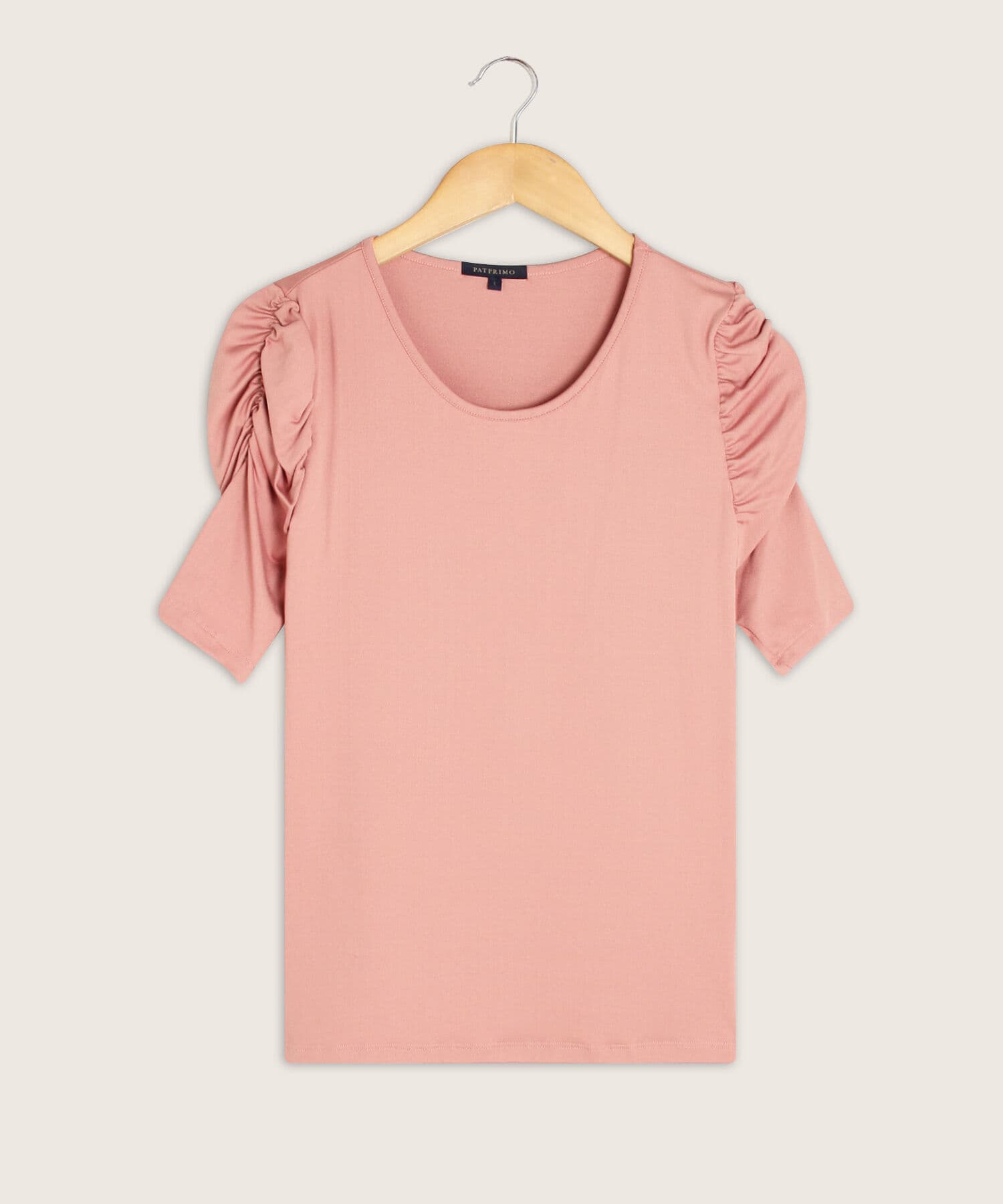 Camiseta Guayacán Sastre rosa empolvado para mujer, vista 5