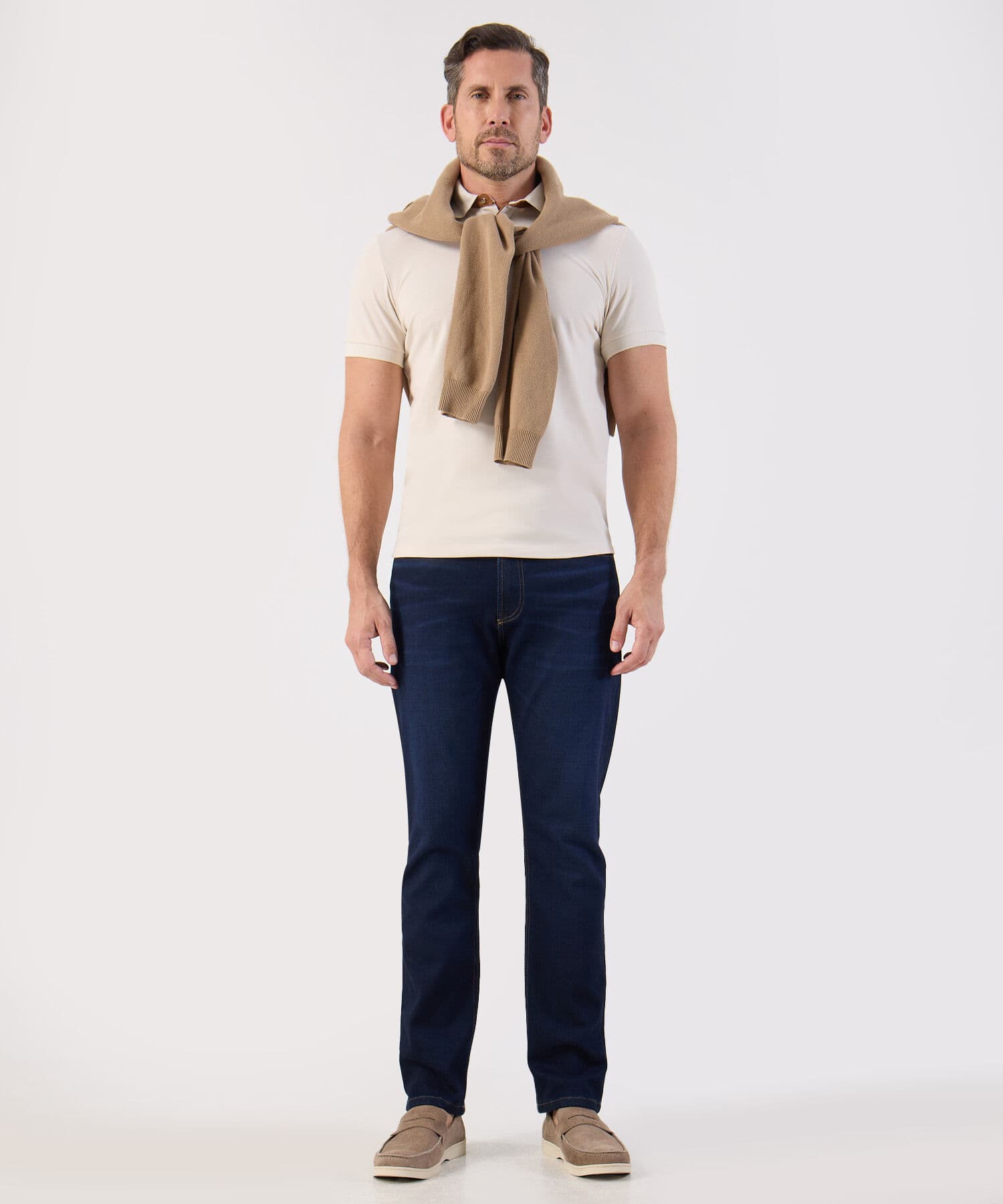Jean Marfil Clásico azul marino para hombre, vista 2