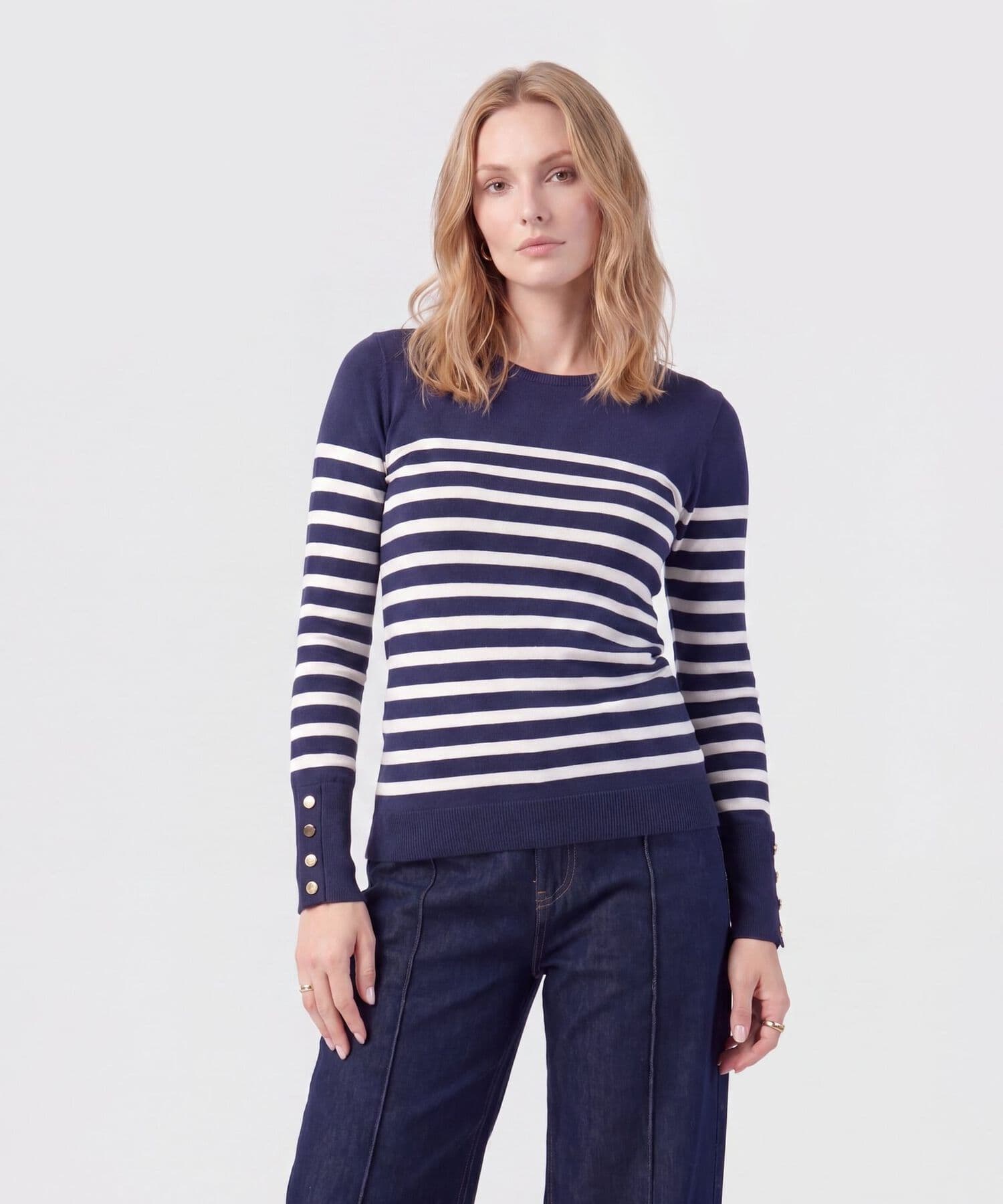 Buzo Cobalto Natural azul marino para mujer, vista principal
