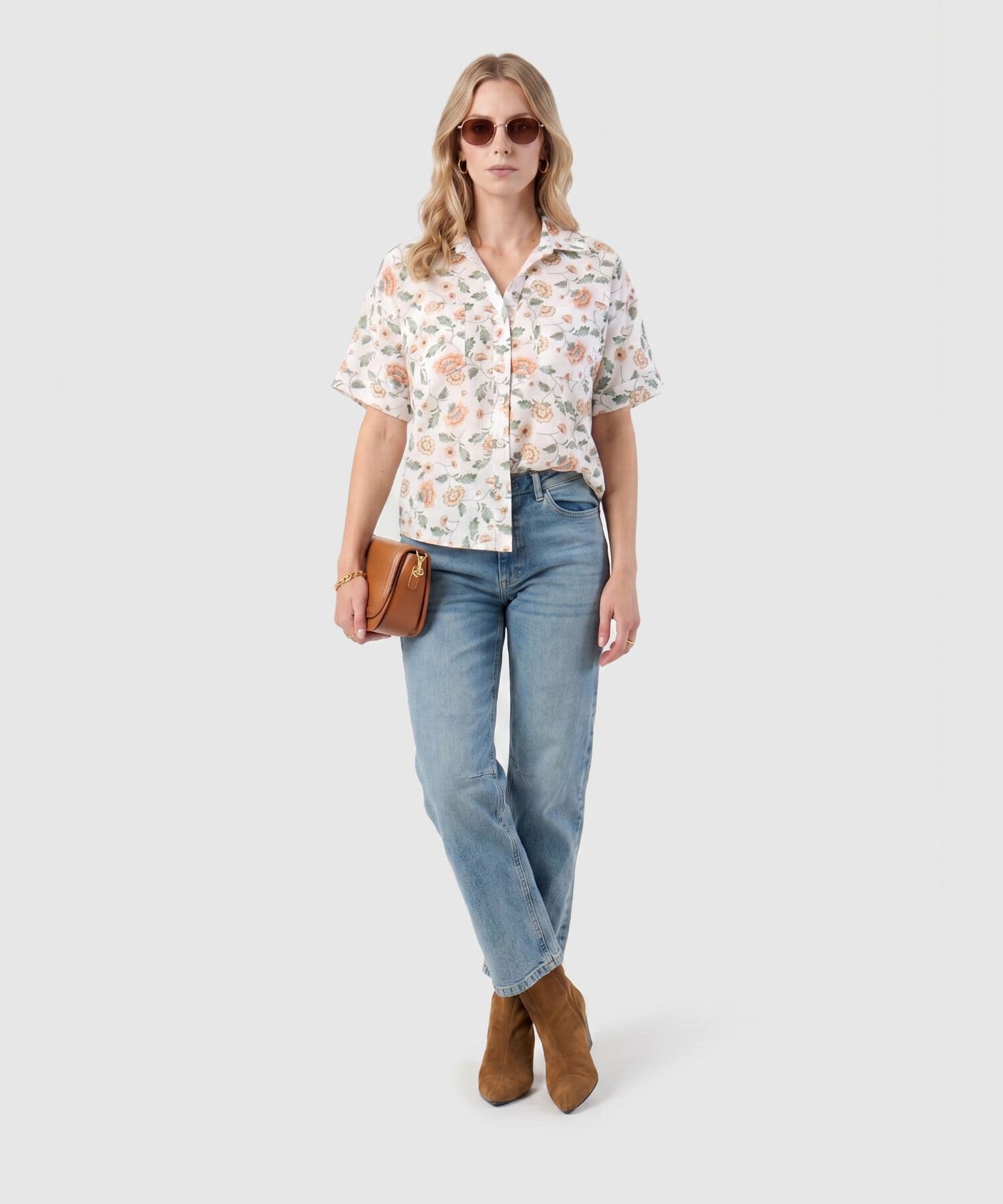 Camisa Marfil Sastre blanco para mujer, vista 2