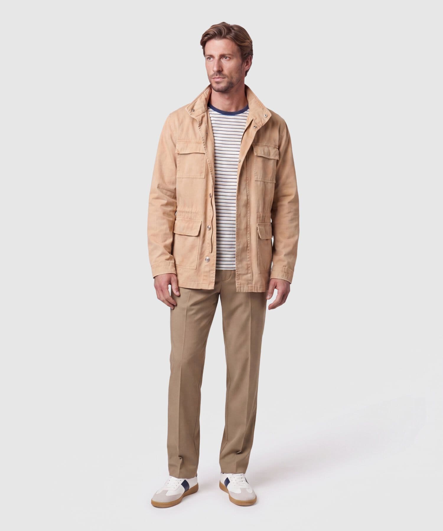 Pantalón Flora Esencial café para hombre, vista 2