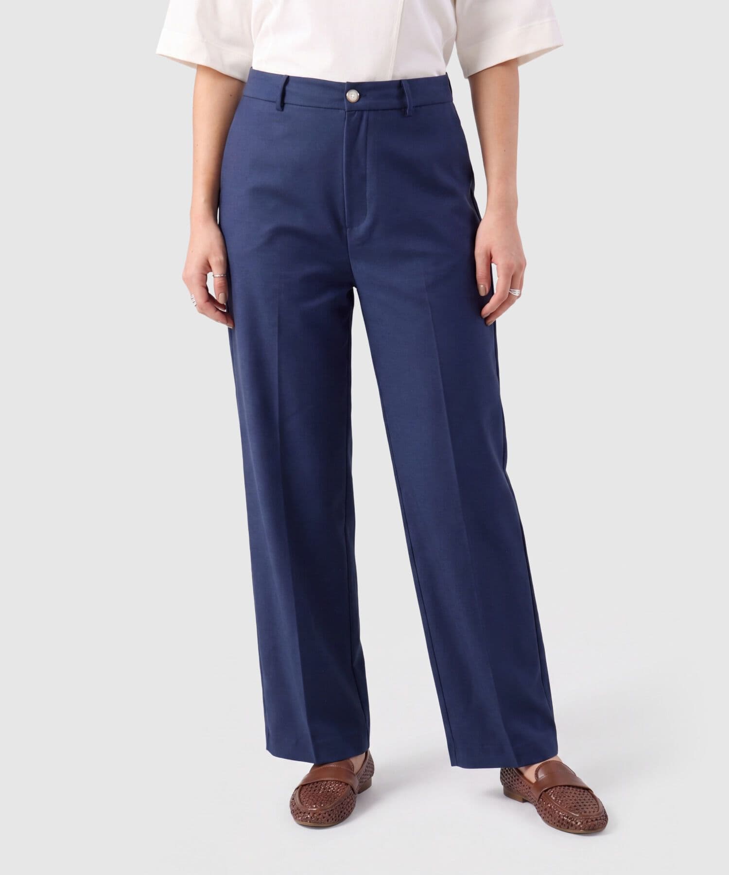 Pantalón Valle Clásico azul marino para mujer, vista principal