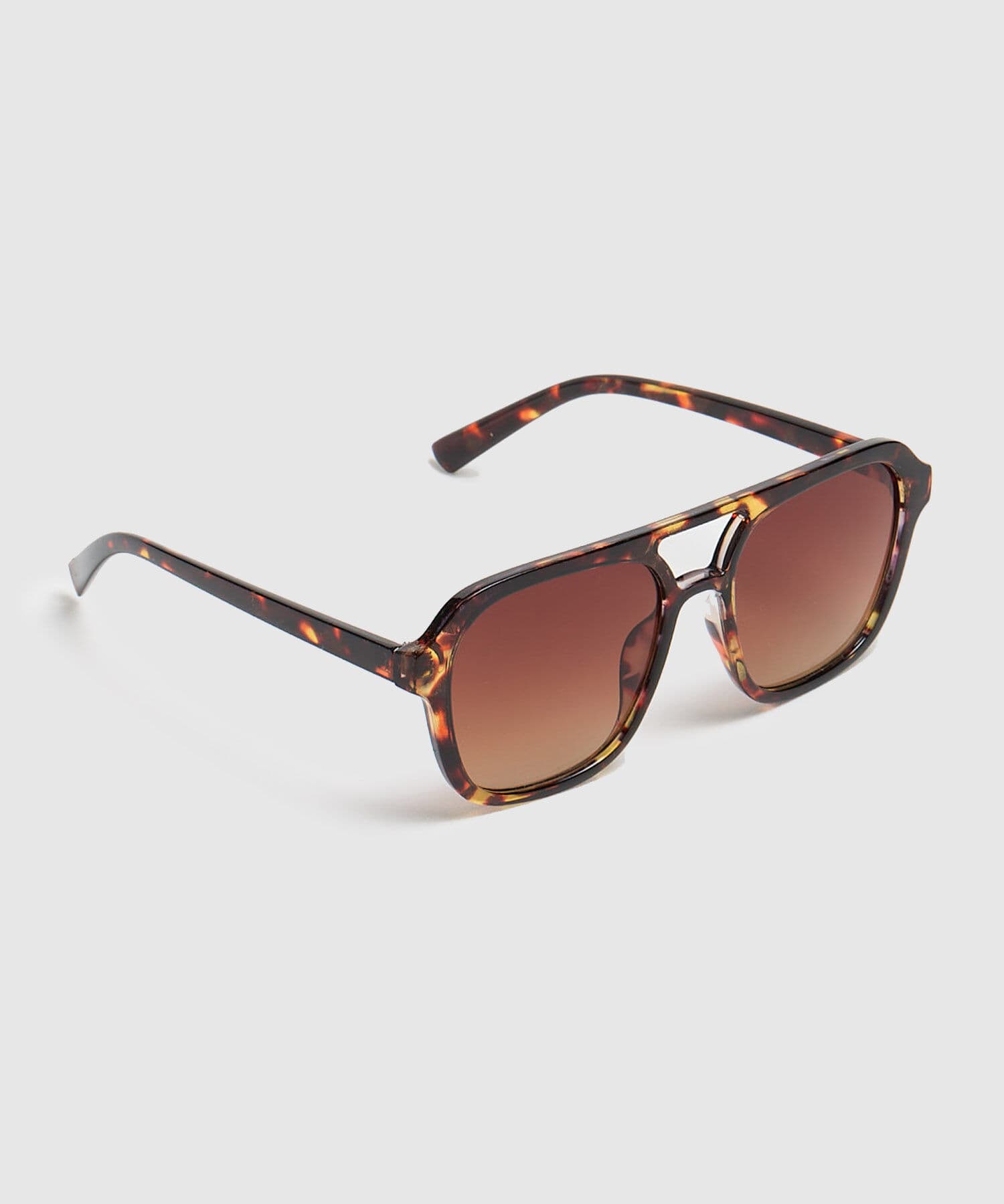 Gafas de sol Flora Texturizado café para mujer, vista 2