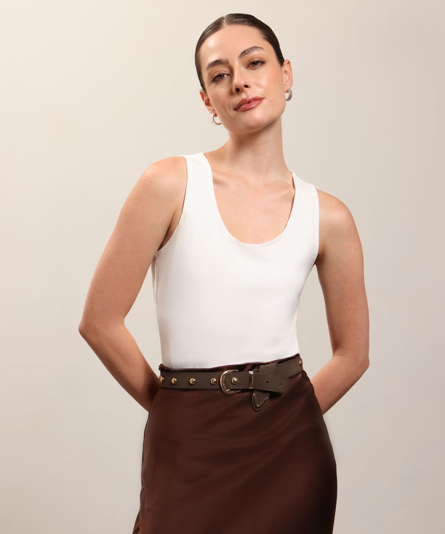 Camiseta Sabana Clásico blanco para mujer, vista principal