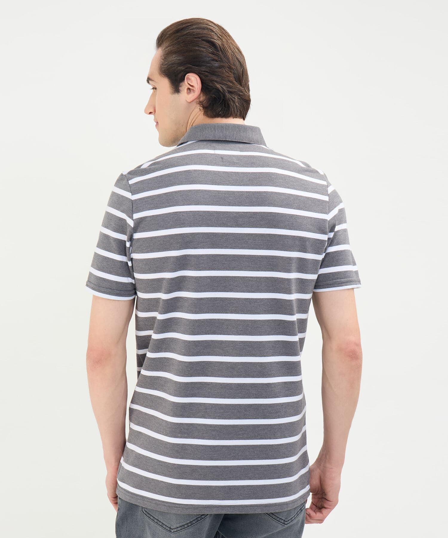Polo Renata de Ciudad gris humo para hombre, vista 4