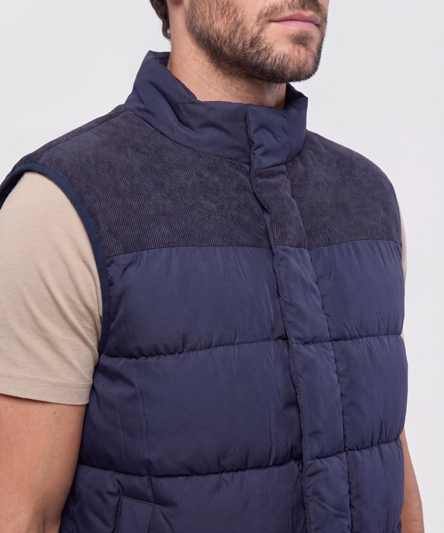 Buzo Dalia Contemporáneo azul marino para hombre, vista 3