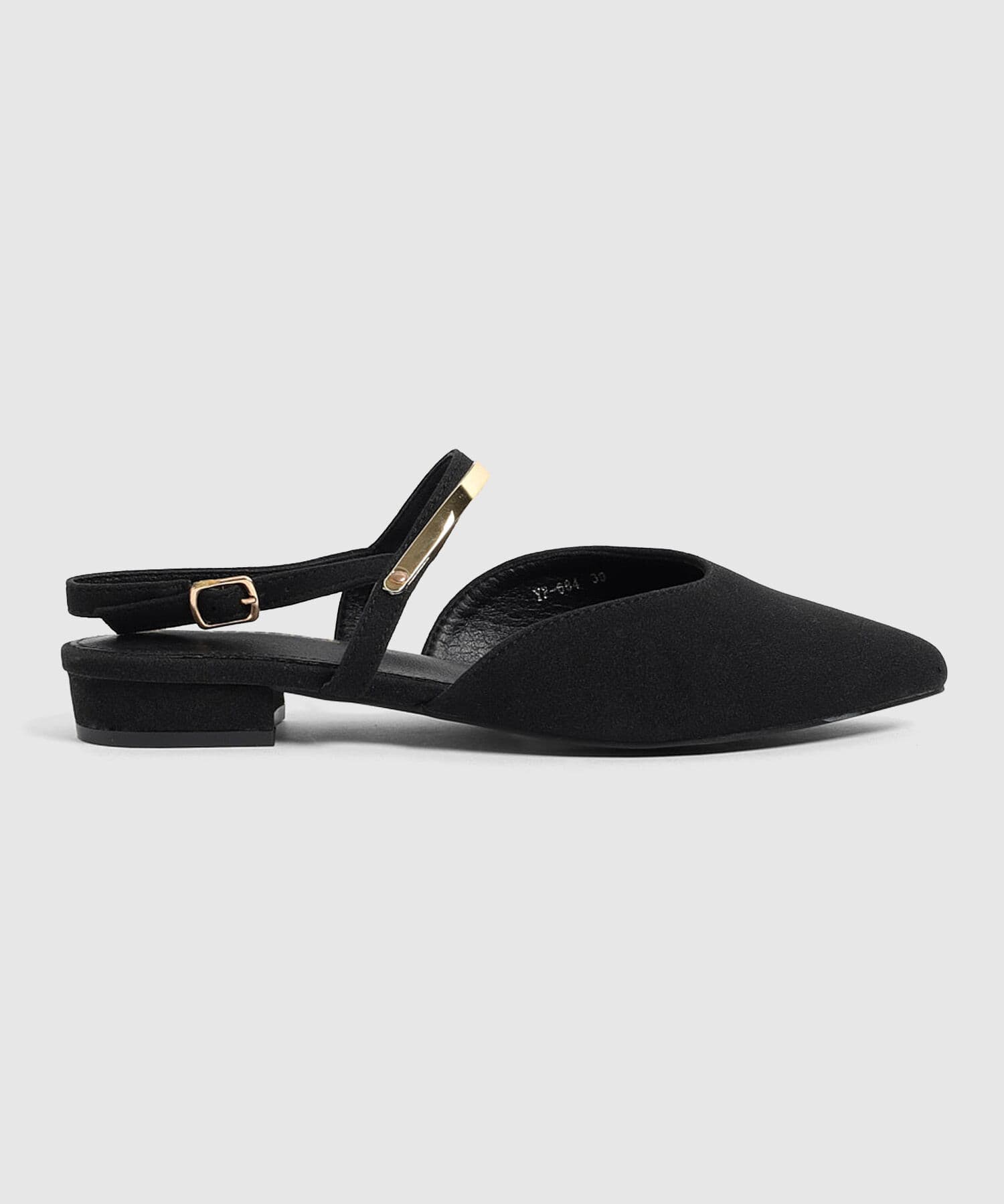 Sandalia Dorada Ligero negro para mujer, vista principal