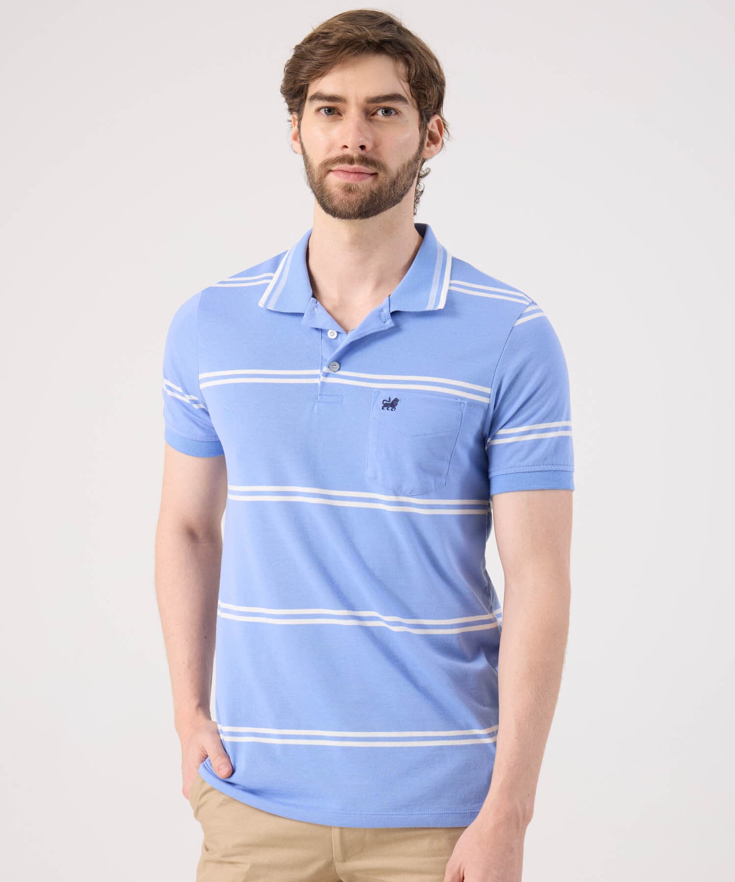 Polo Elisa de Noche azul marino para hombre, vista principal