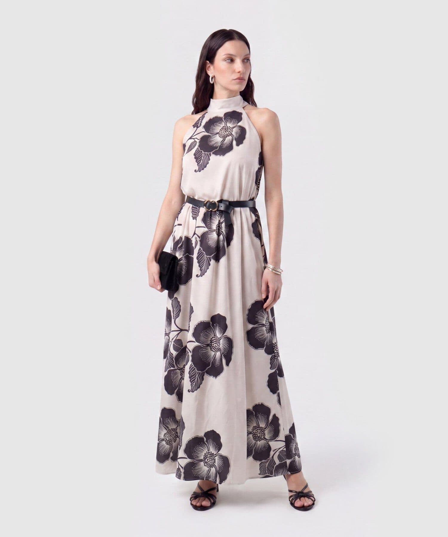 Vestido Encanto Edición Lino blanco para mujer, vista principal