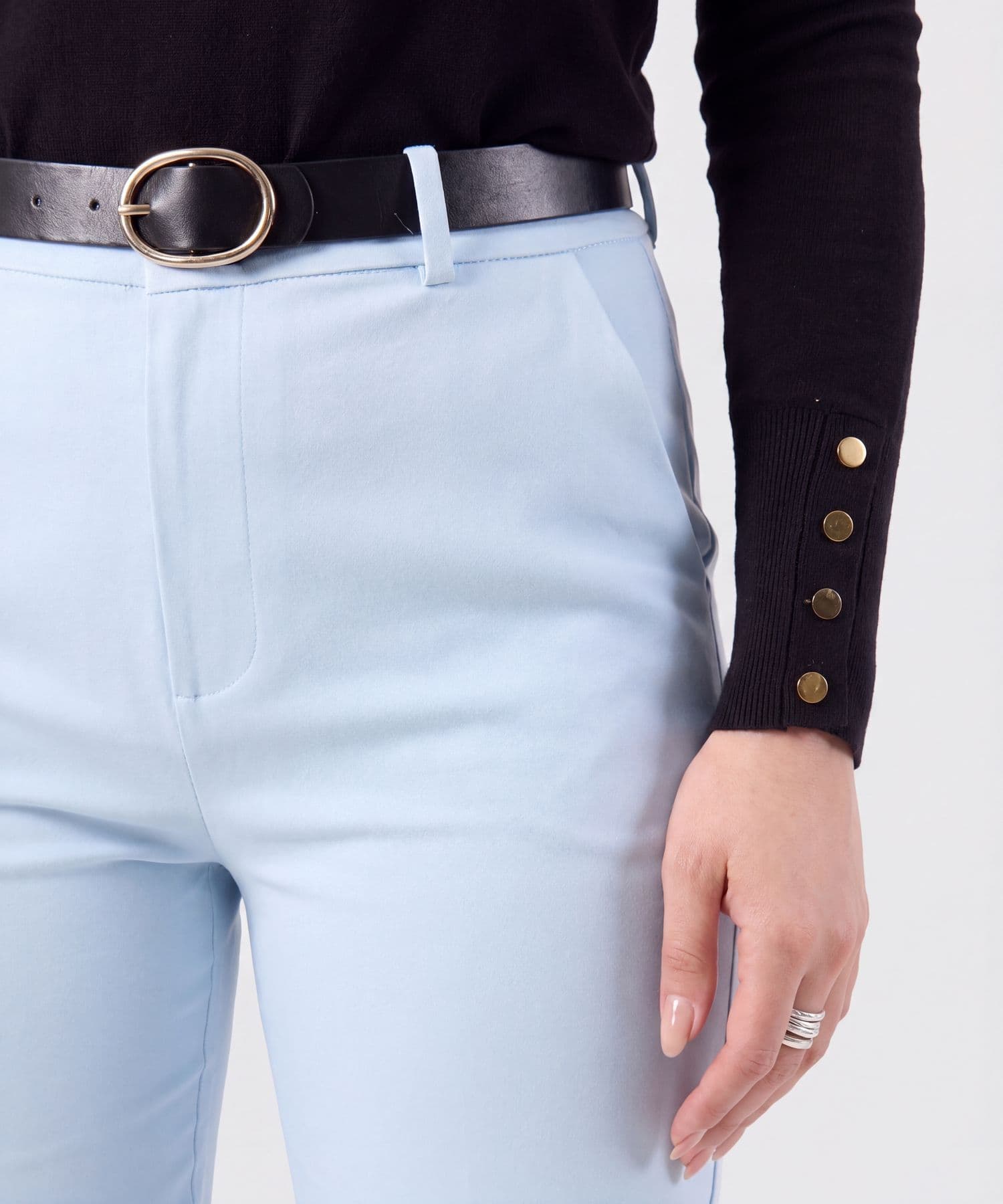 Pantalón Dorada de Viaje azul marino para mujer, vista 3