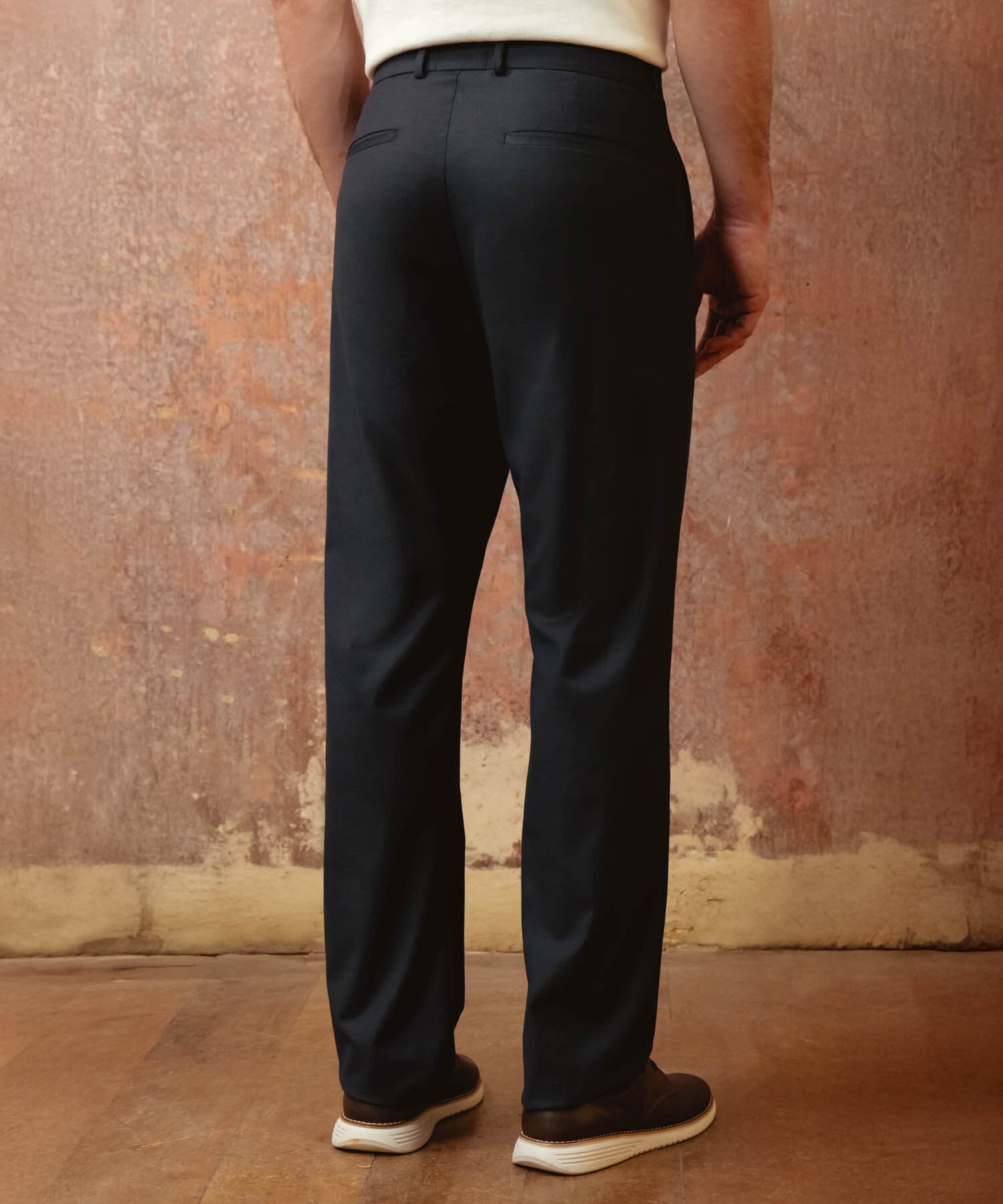 Pantalón Cauce Relajado azul marino para hombre, vista 4