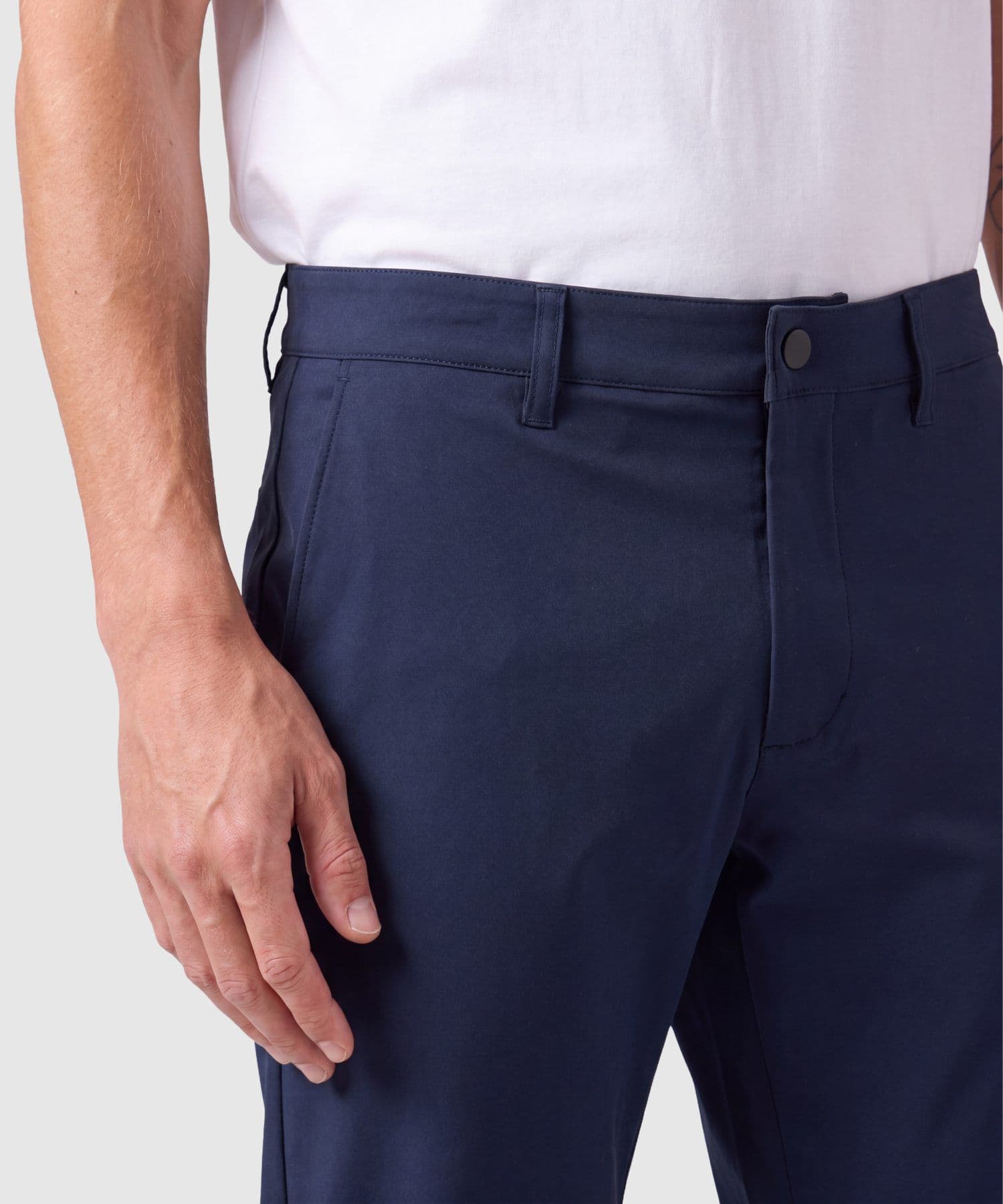 Pantalón Río Relajado azul marino para hombre, vista 3