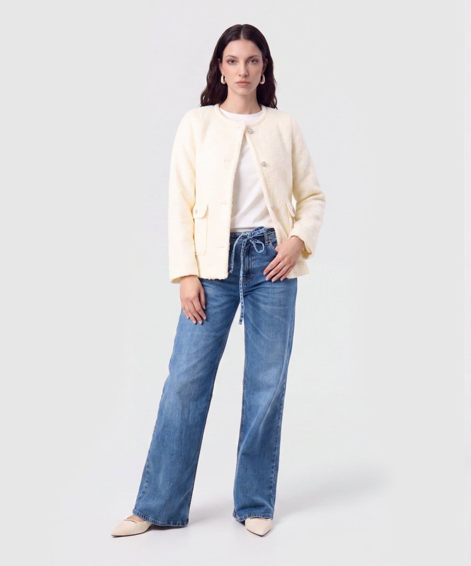Chaqueta Calima Esencial naranja para mujer, vista 2