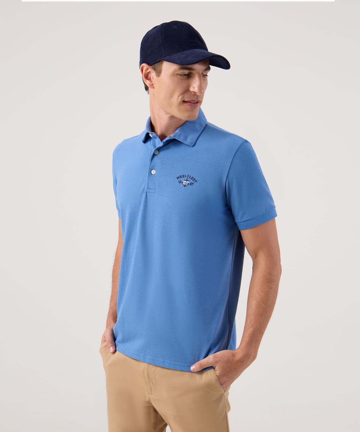 Polo Siena de Viaje azul marino para hombre, vista principal