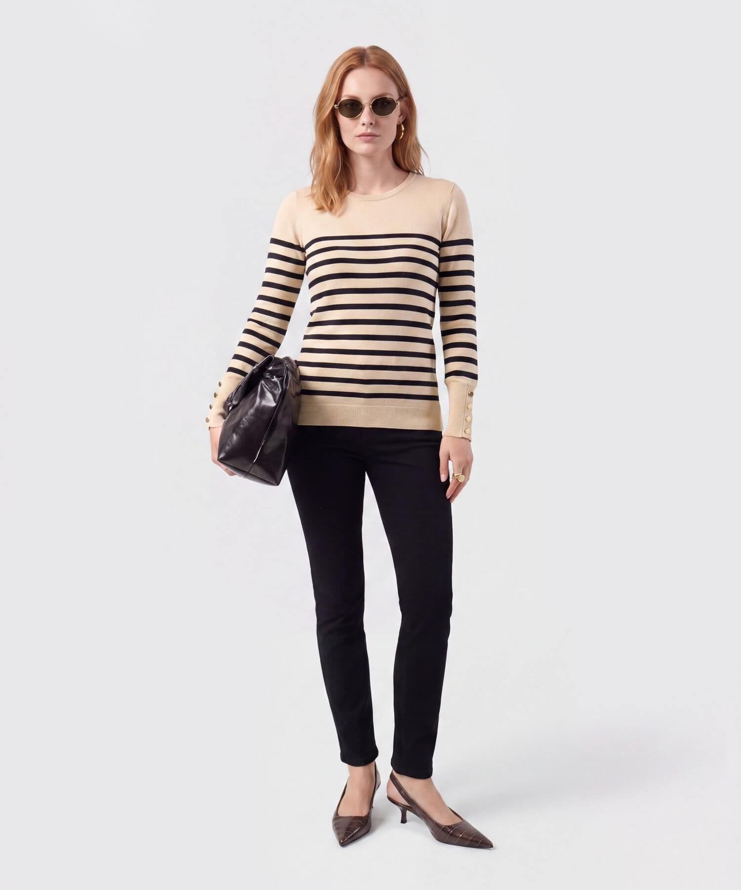 Jean Serena Sastre negro para mujer, vista 2