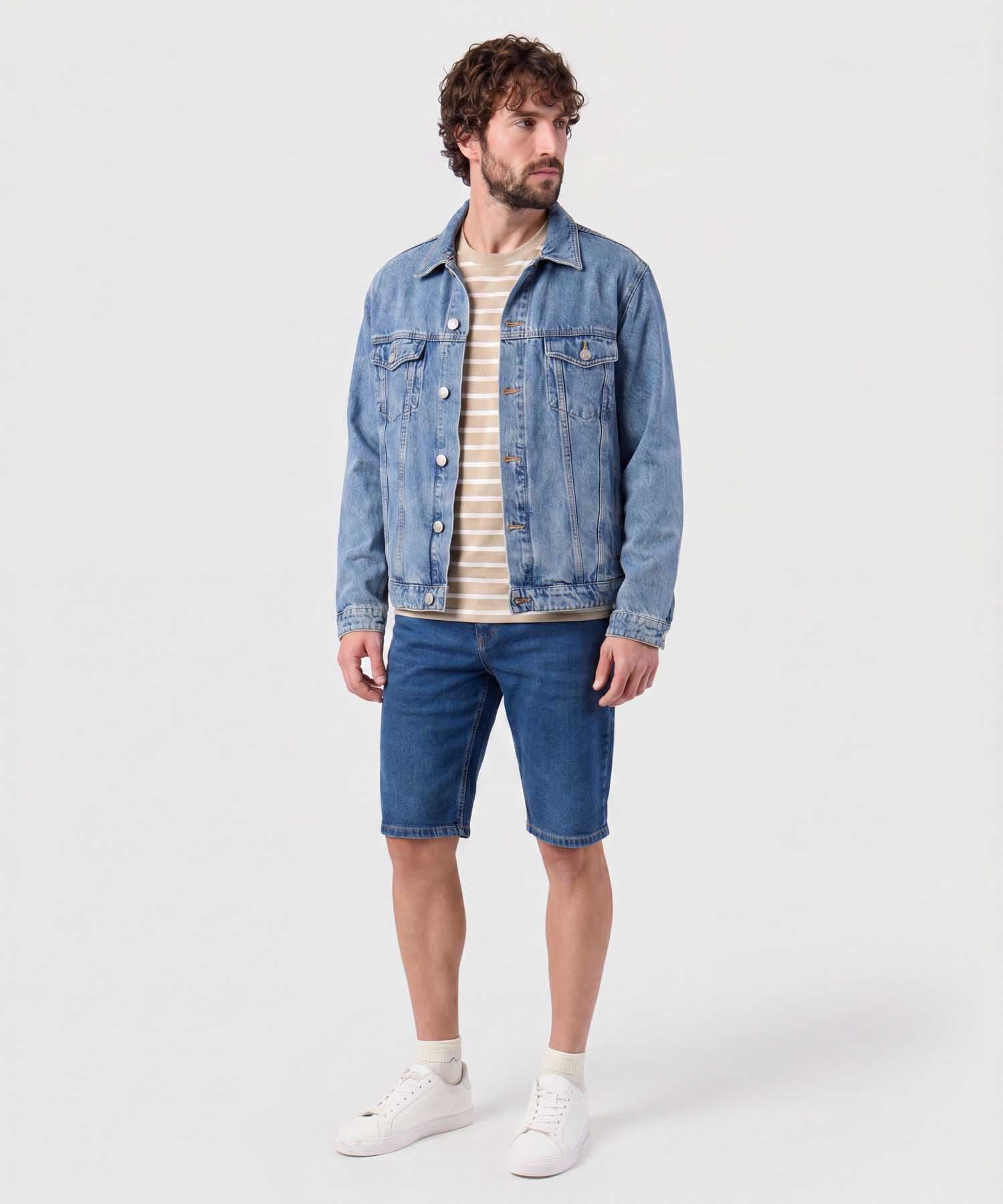 Bermuda Celeste Ligero azul marino para hombre, vista 2