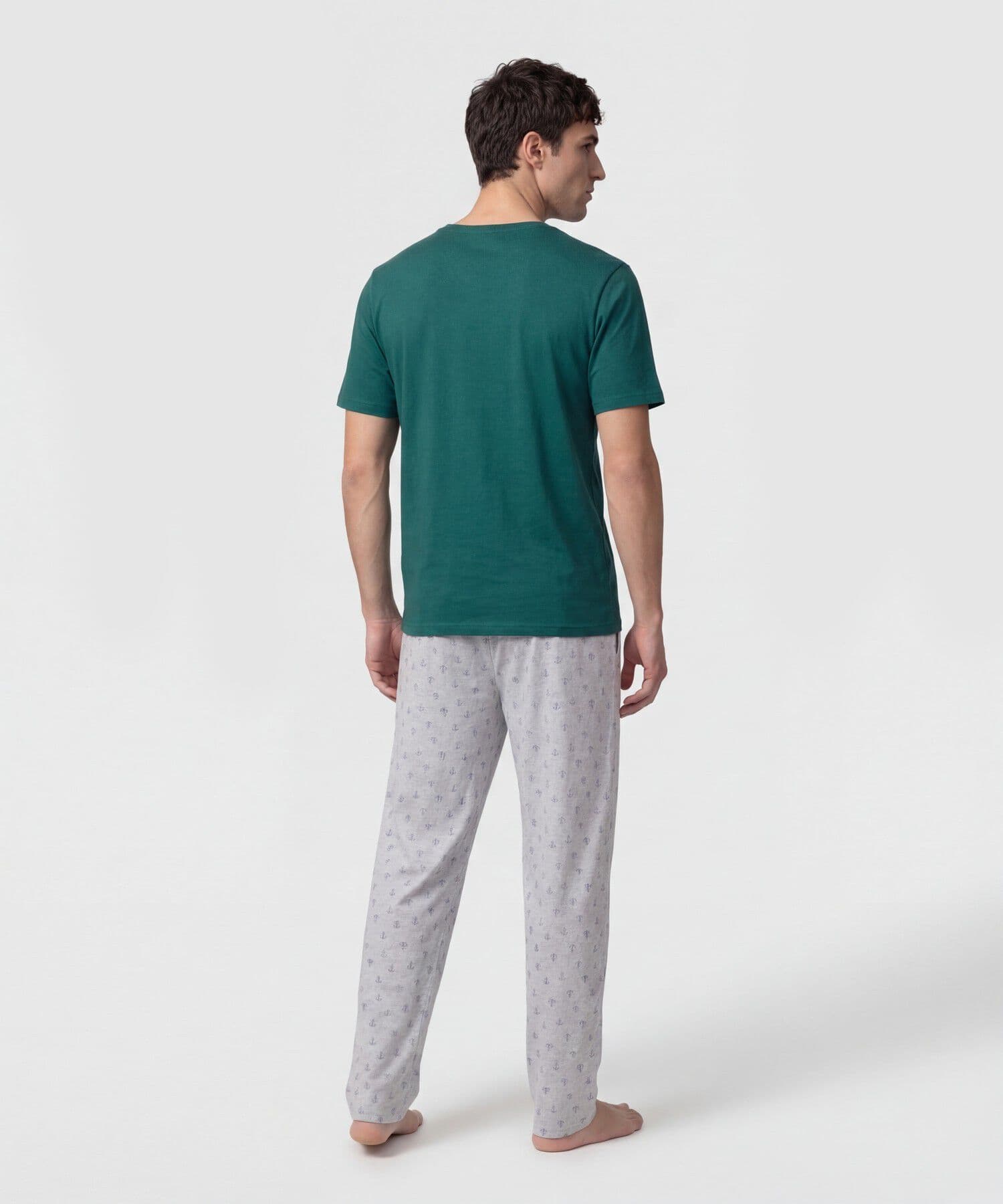 Camiseta Violeta Sastre verde oliva para hombre, vista 3