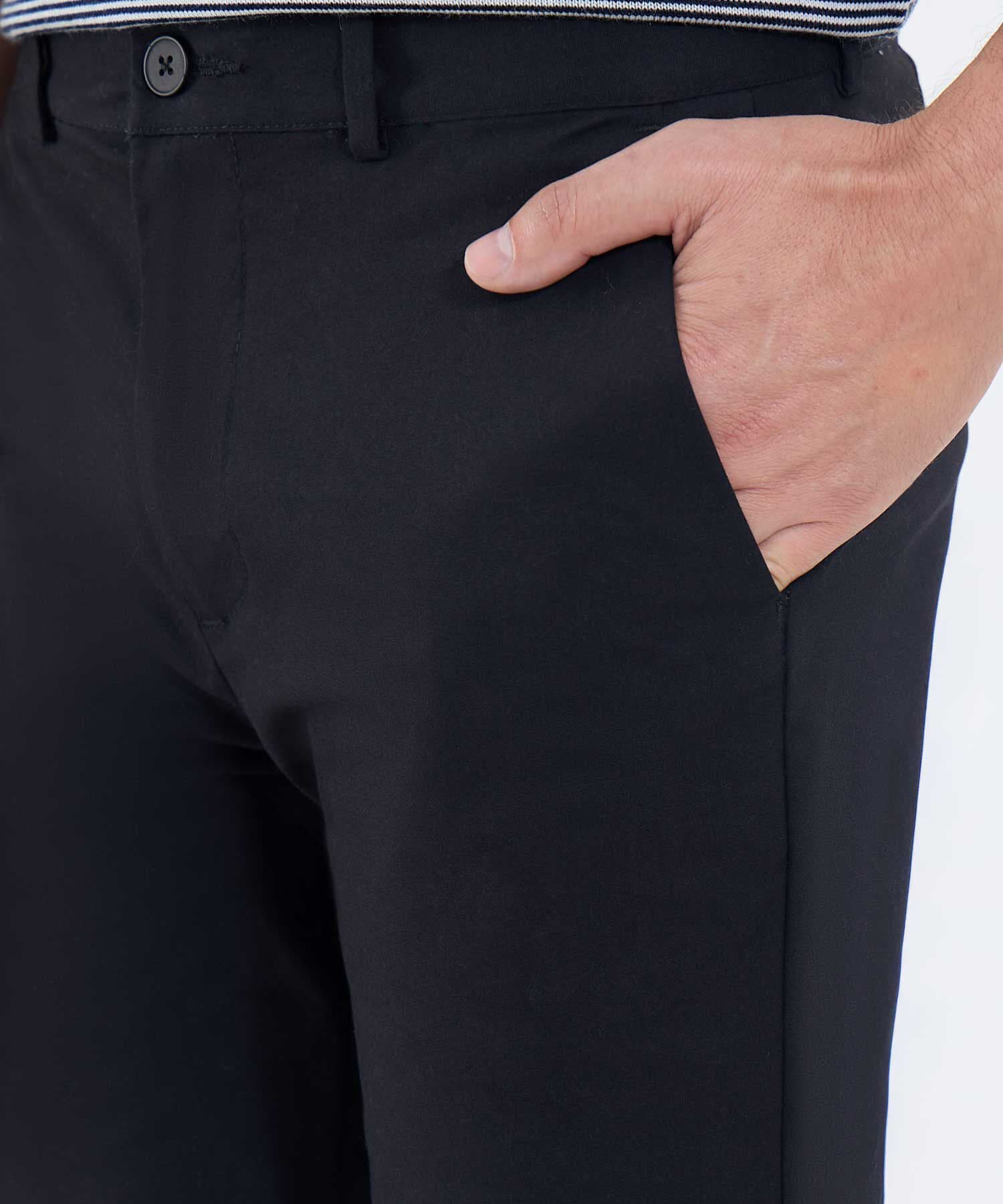 Pantalón Sierra Relajado negro para hombre, vista 3