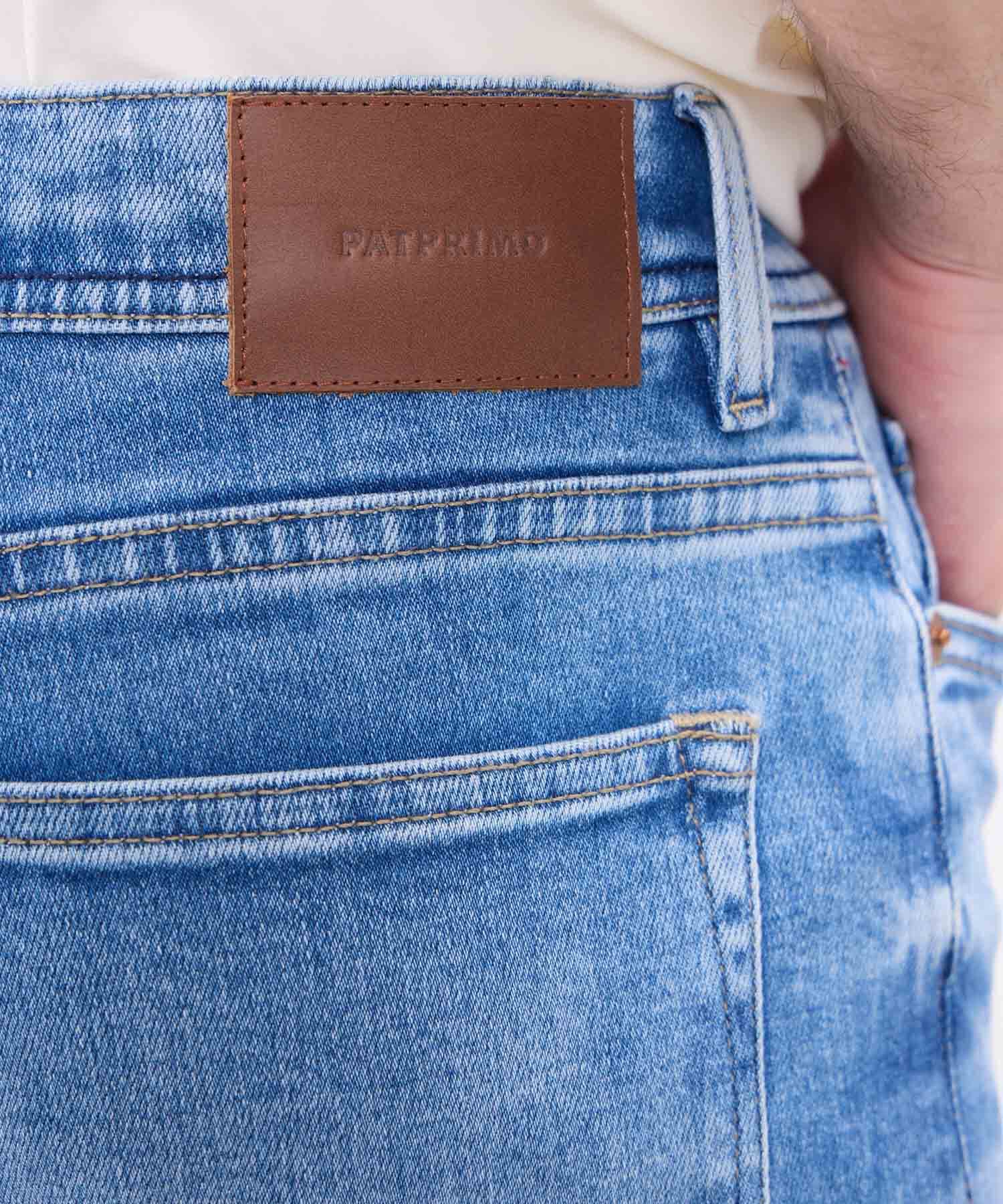 Jean Emilia Suave azul marino para hombre, vista 5