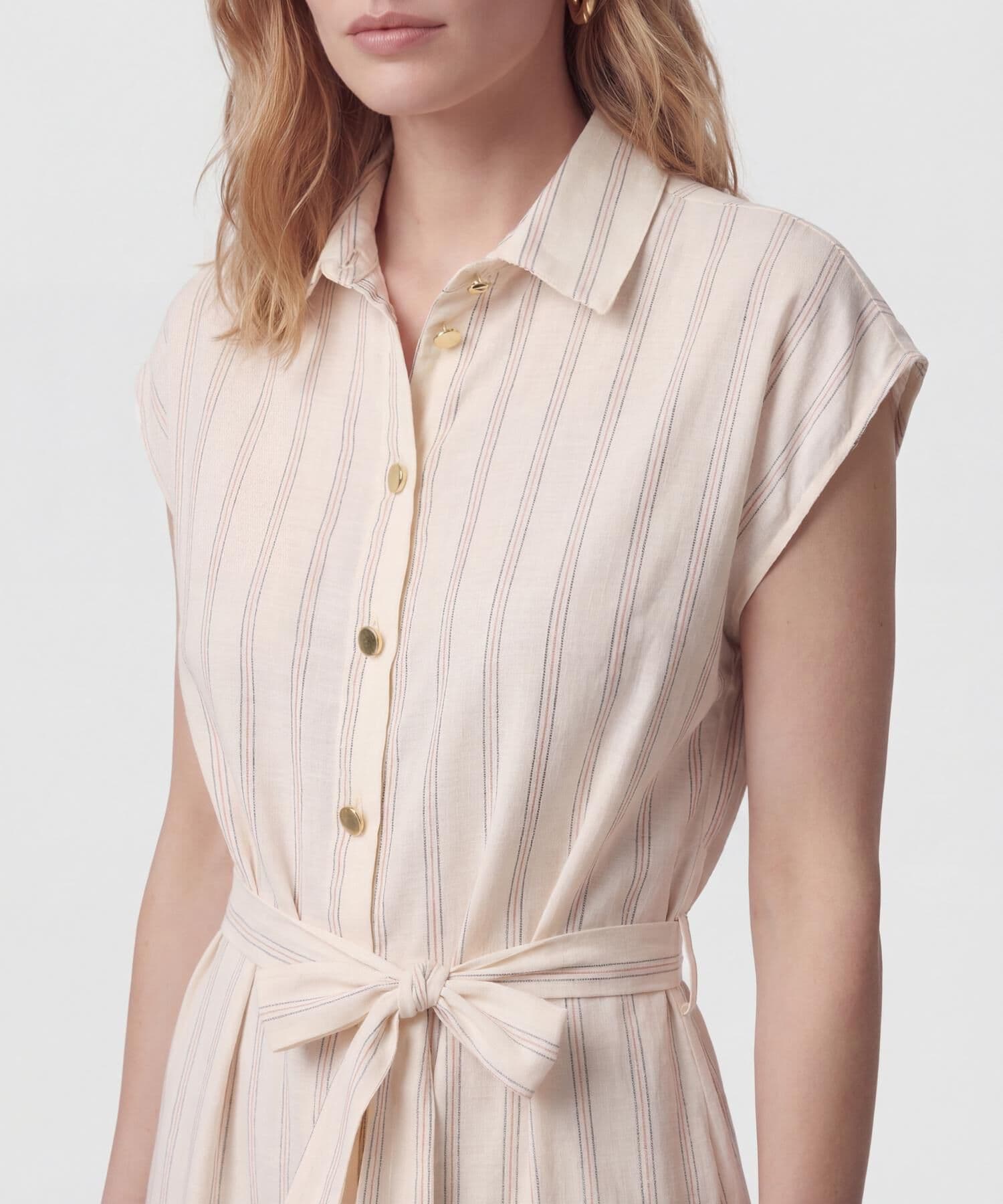 Vestido Azahar Suave arena para mujer, vista 3