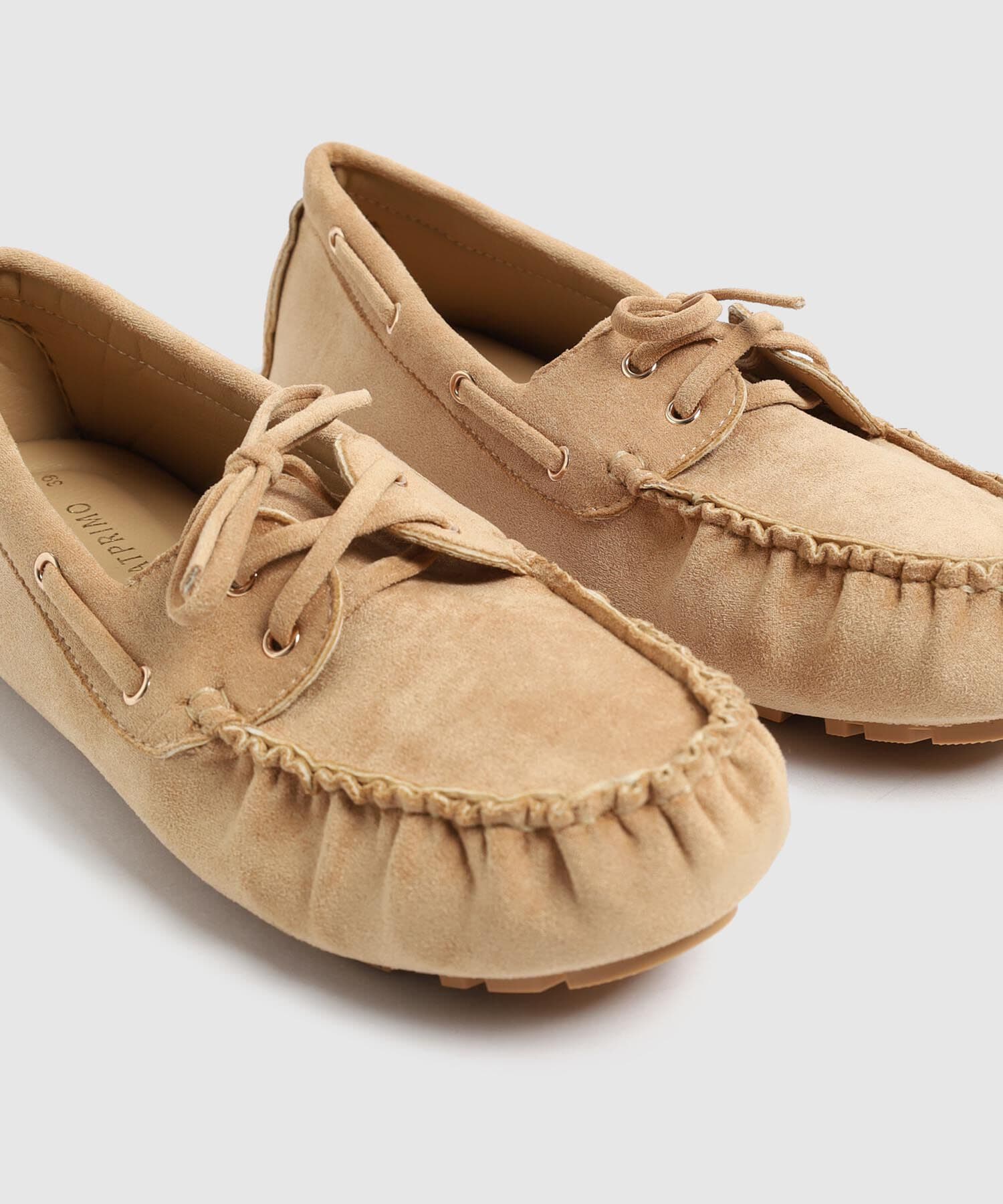 Mocasines Candelaria Relajado café para mujer, vista 3