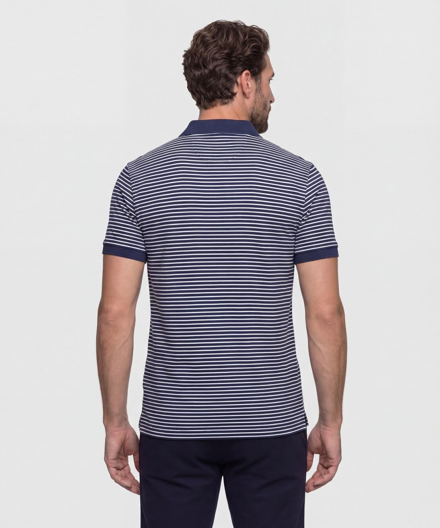Polo Guayacán Contemporáneo azul marino para hombre, vista 4