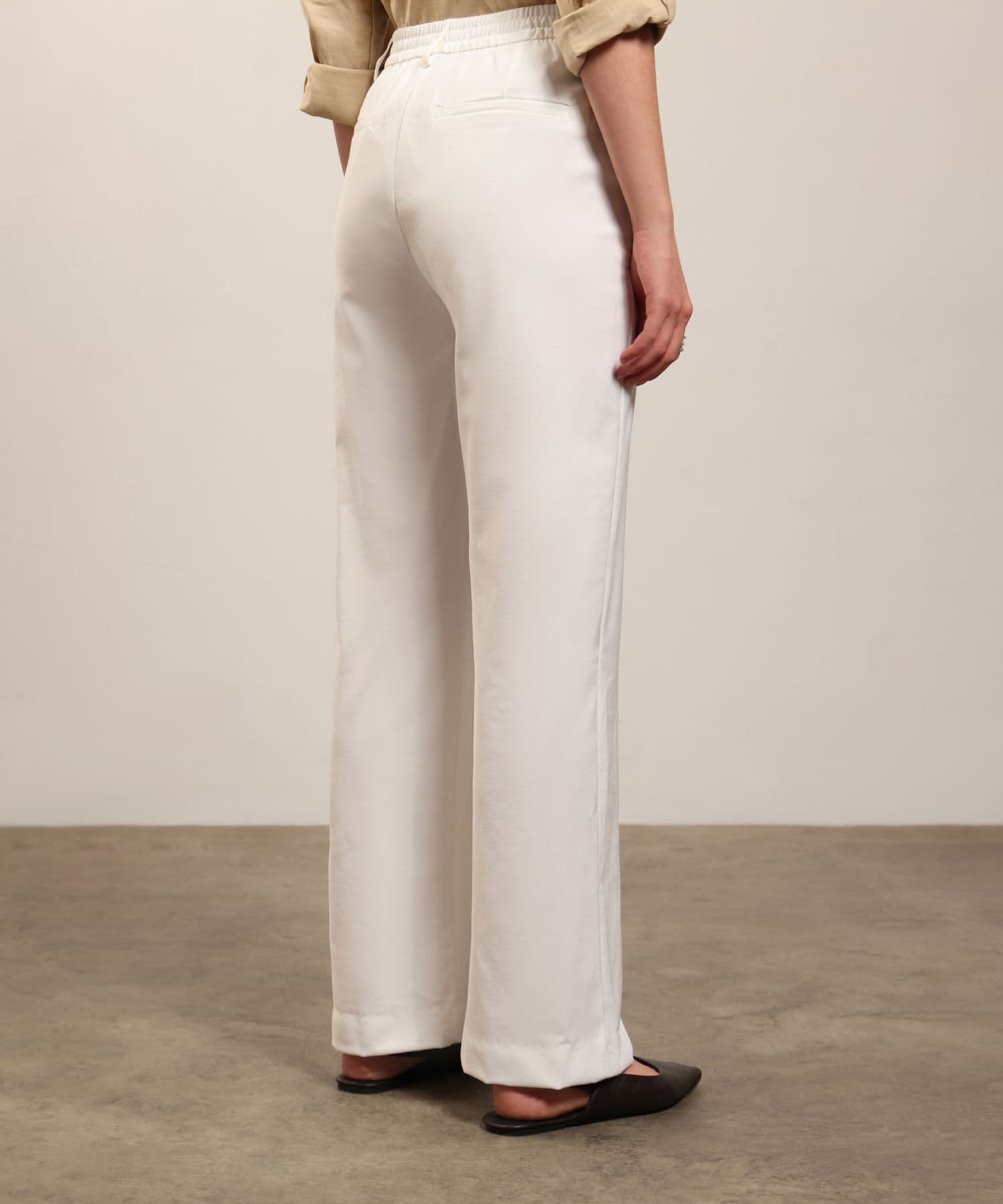 Pantalón Aura Sastre blanco para mujer, vista 4