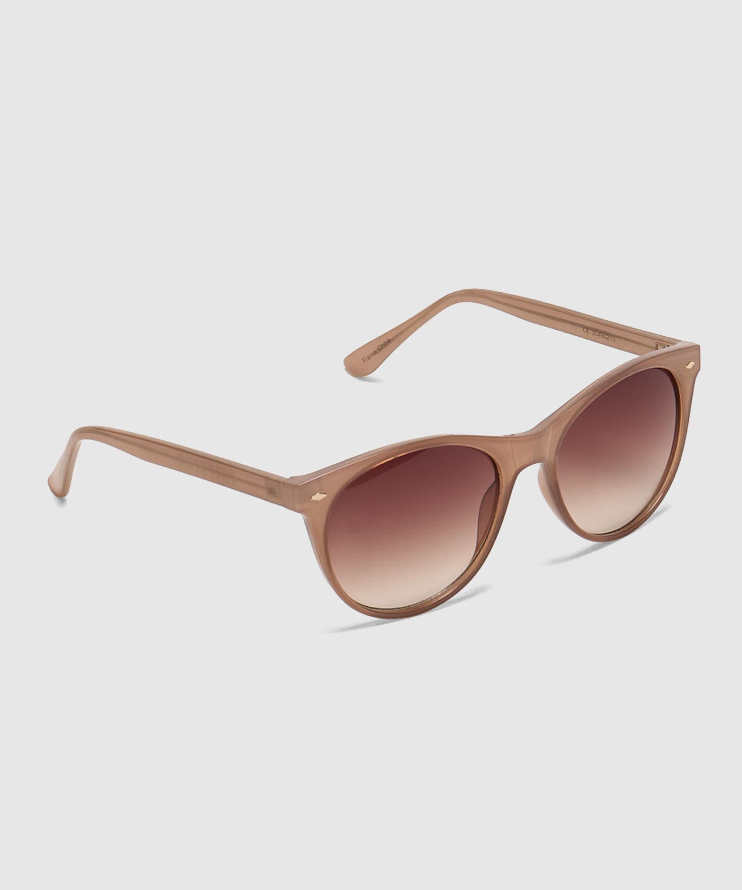 Gafas de sol Flora Minimalista café para mujer, vista 2