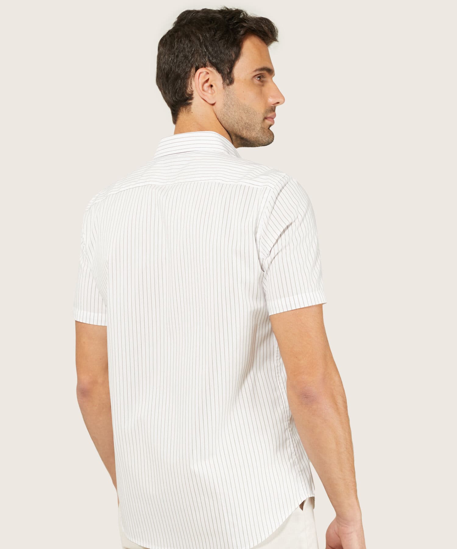 Camisa Emilia de Día blanco para hombre, vista 3
