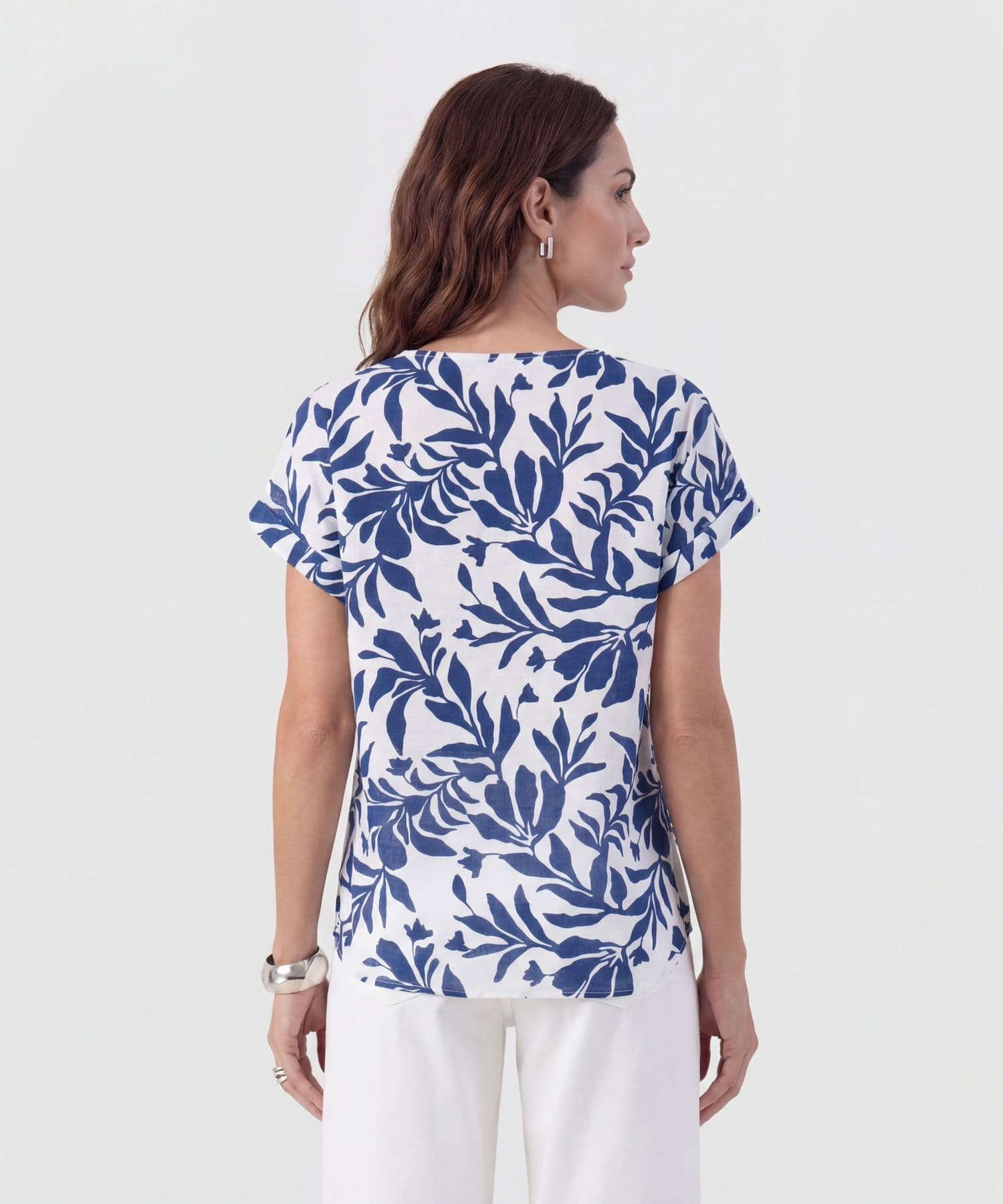 Blusa Isadora Sastre blanco para mujer, vista 4